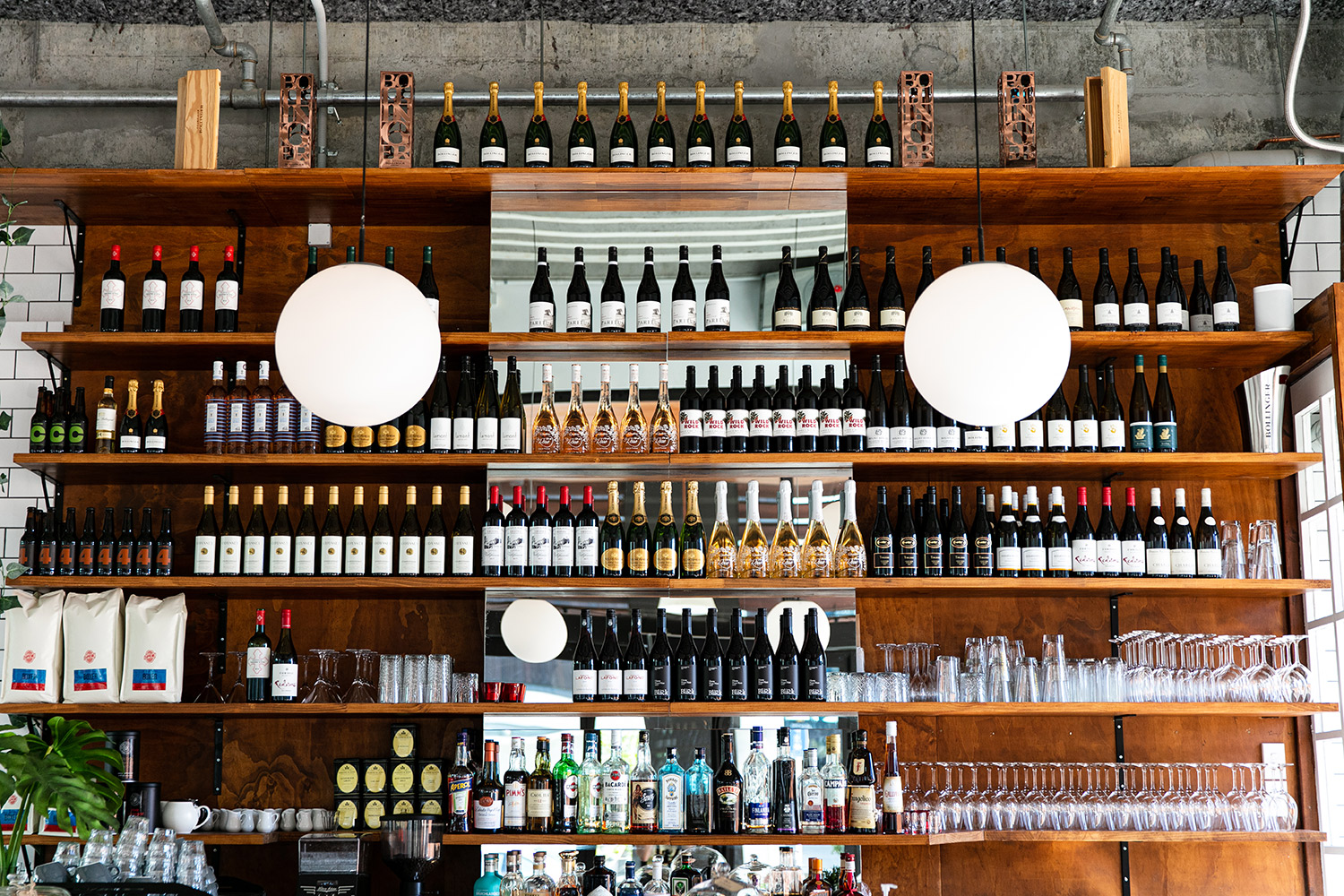 The bar area at Wander. Photo / Babiche Martens