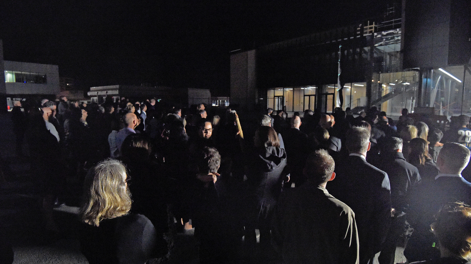 About 100 people attended the blessing of the new campus. Photo / George Novak