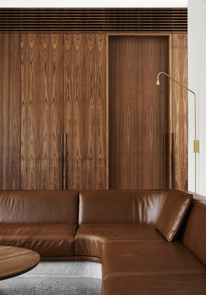 A close-up of the sunken lounge area. Photo / Tess Kelly