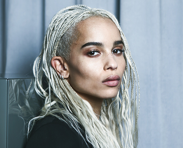 Zoe Kravitz as TV audiences may recognise her with her signature dreadlocks. Picture / Supplied