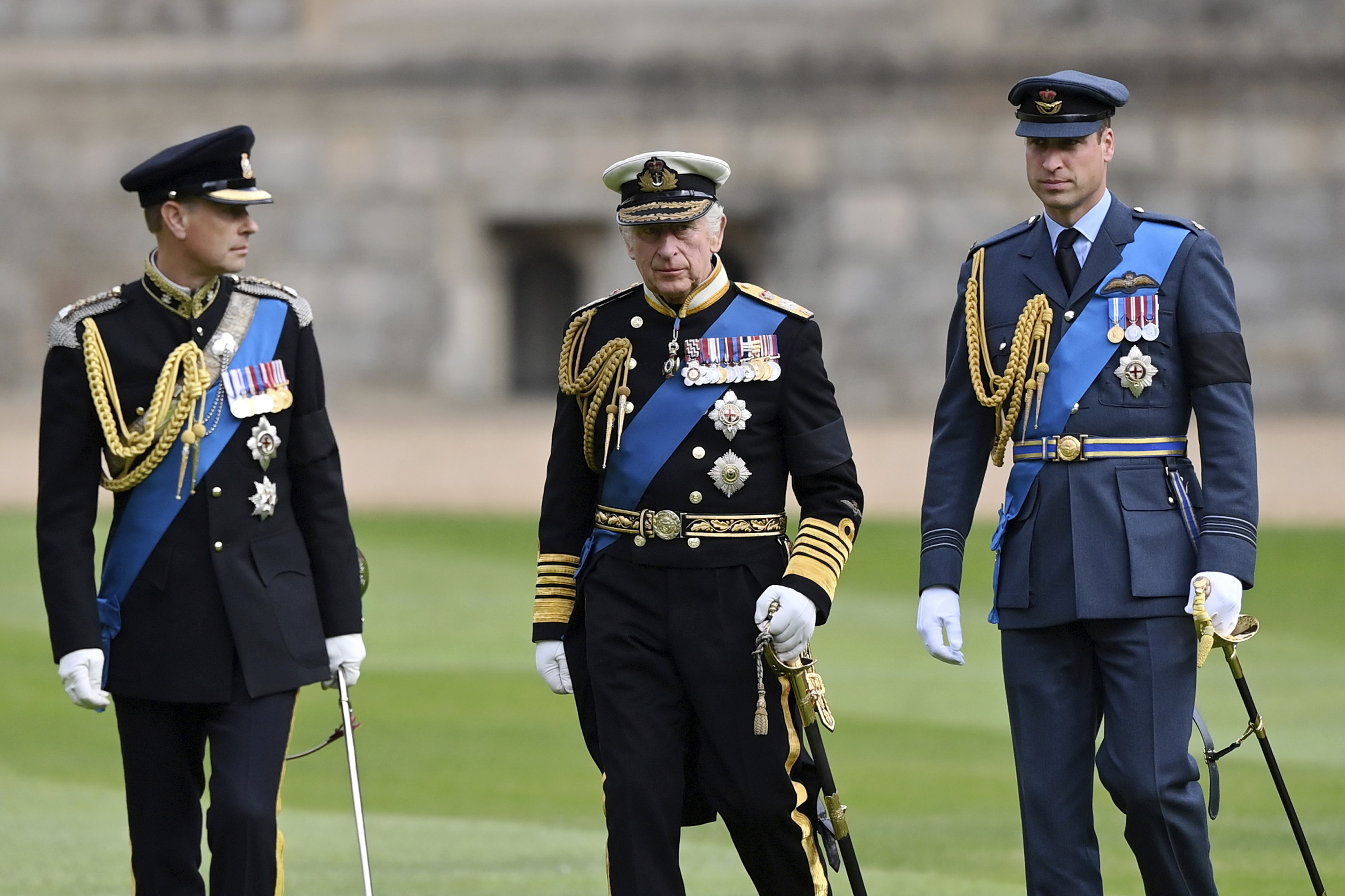 It's the latest in a slew of title changes in the royal family made by King Charles. Photo / AP