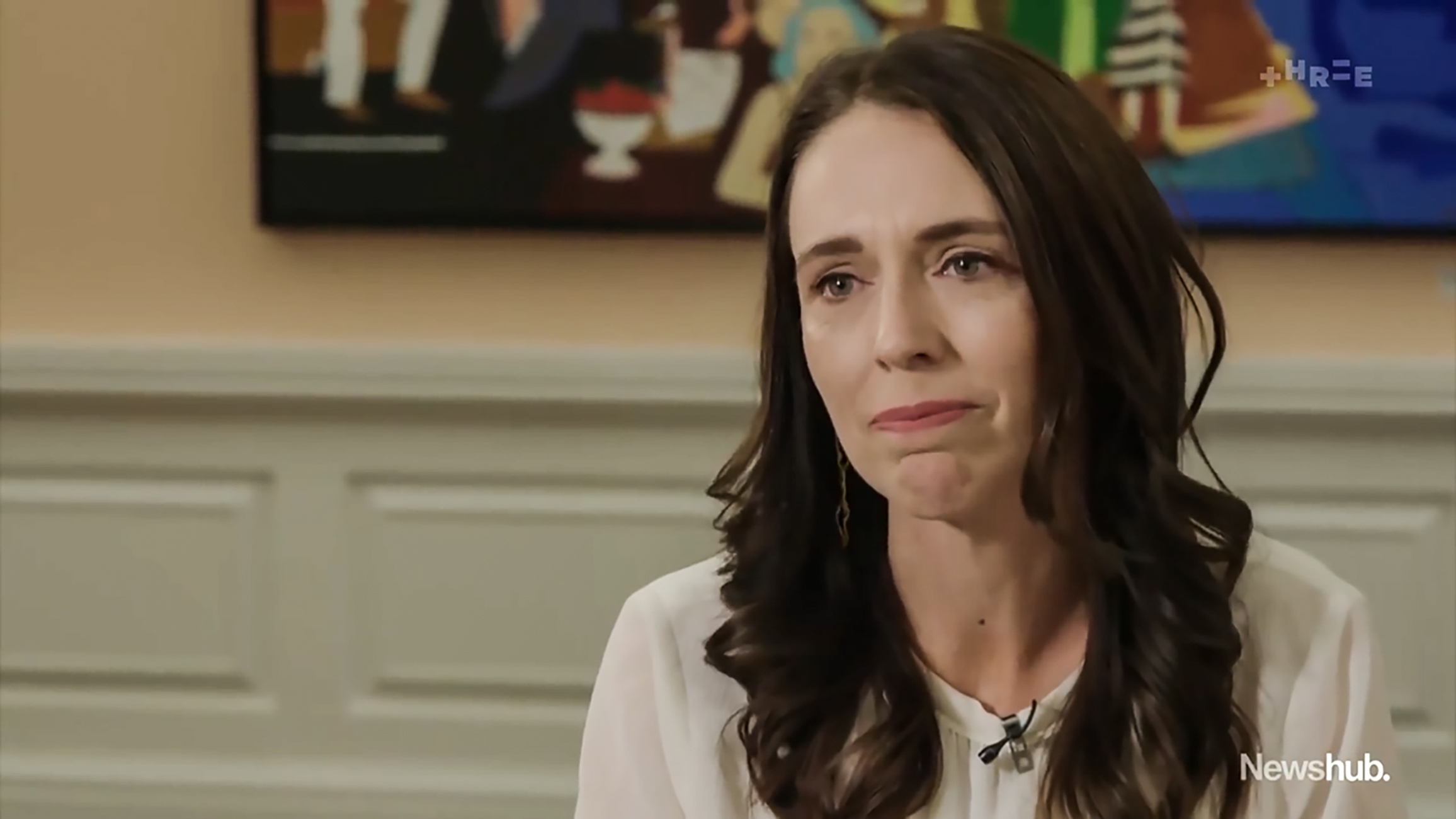 Former Prime Minister Jacinda Ardern, who gives her final speech in Parliament this afternoon, opened up about her life as Prime Minister in two television interviews. Photo / Newshub