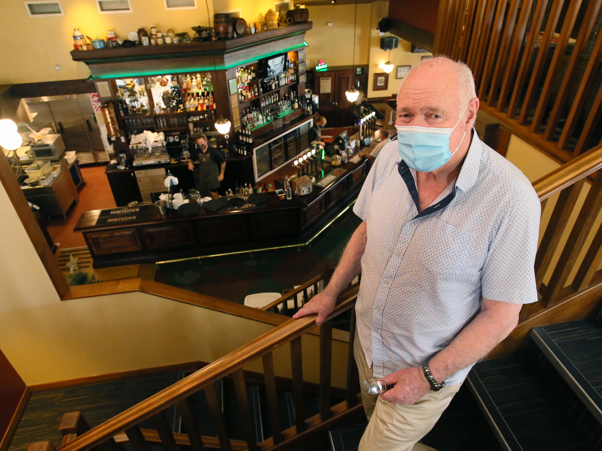 Dickens Inn owner Graeme Cundy says the traffic light system is not easy and it is too soon to say if it will work. Photo / Tania Whyte