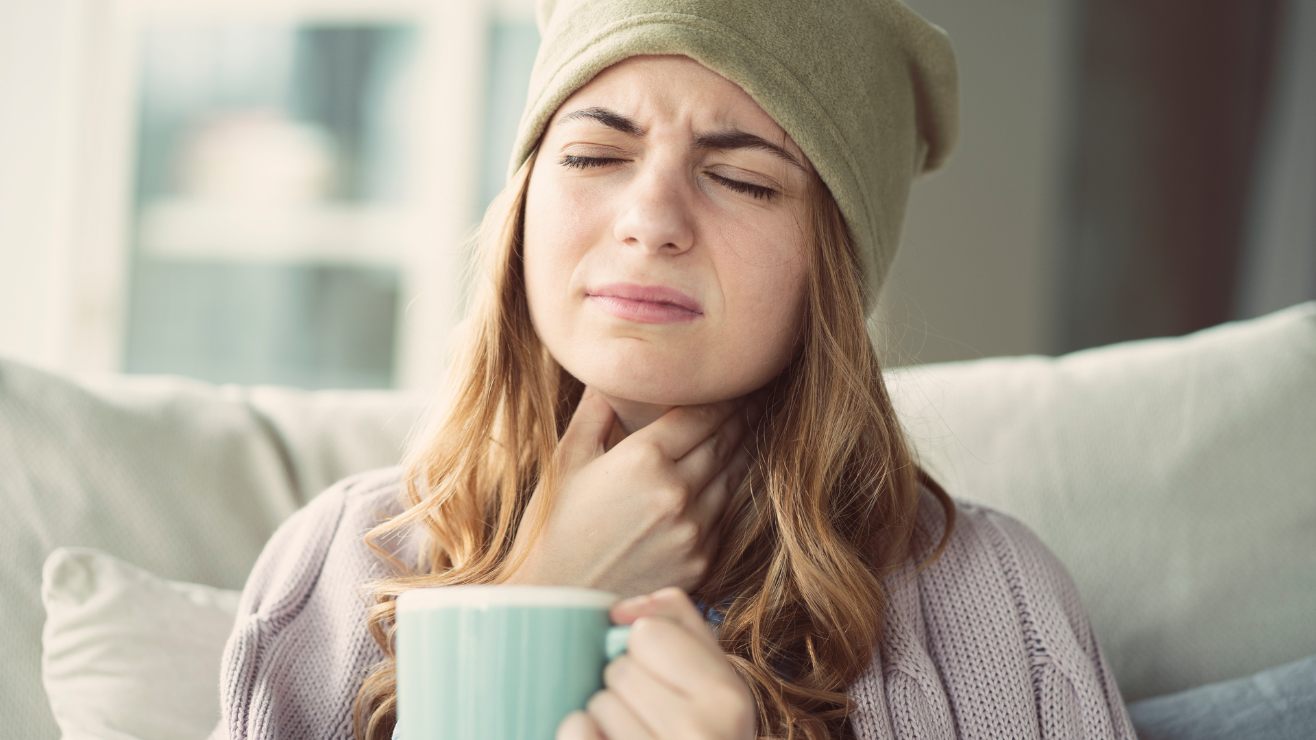 Many sore throats are caused by viral colds or flu. Photo / 123RF