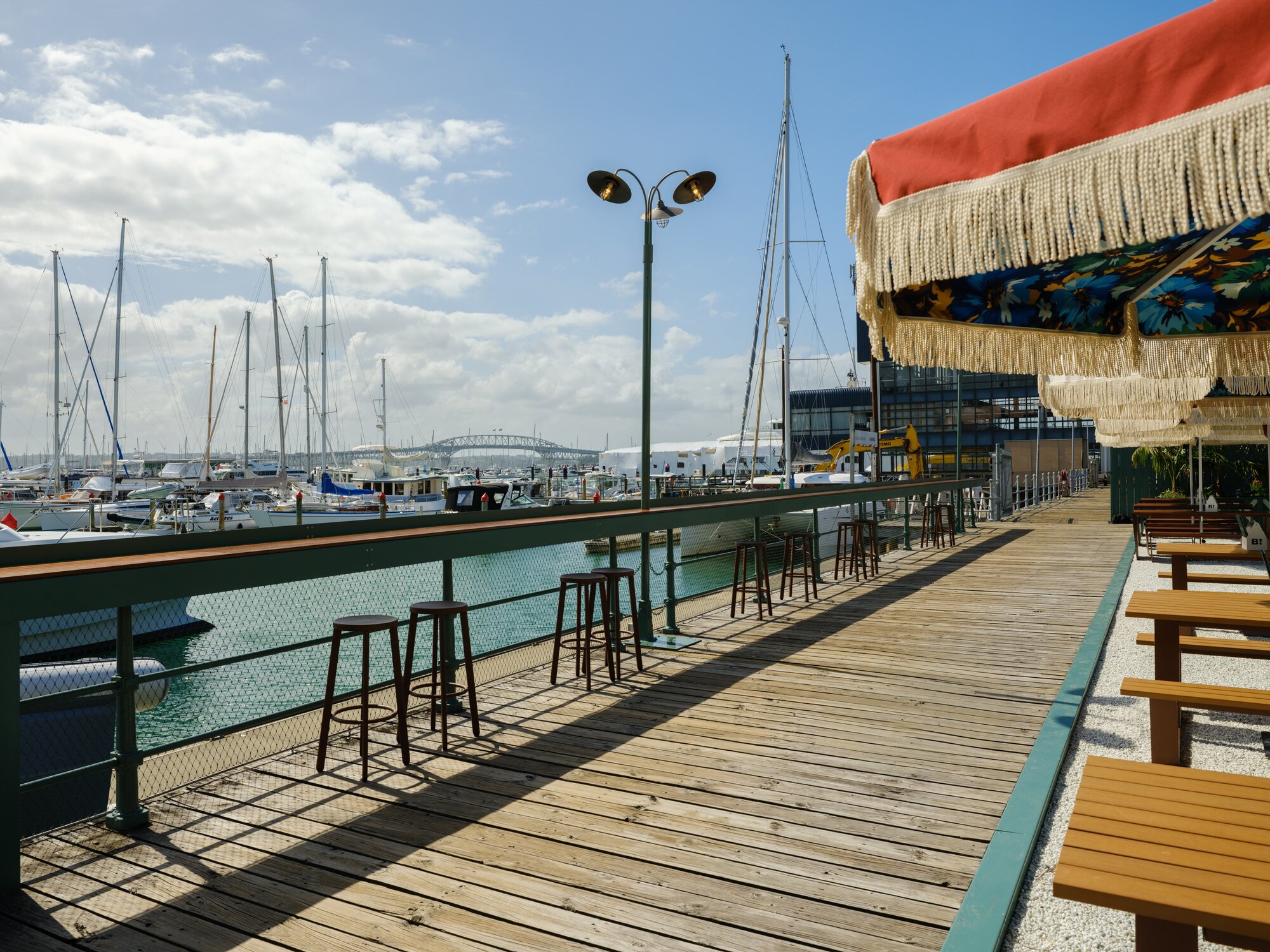  The view from Bravo at Cracker Bay, a new bar and restaurant from Ayrburn's developer Chris Meehan.