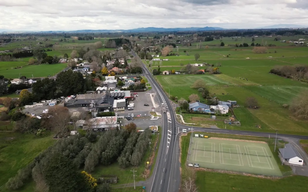Waikato Expressway. Photo / Nick Monro, RNZ