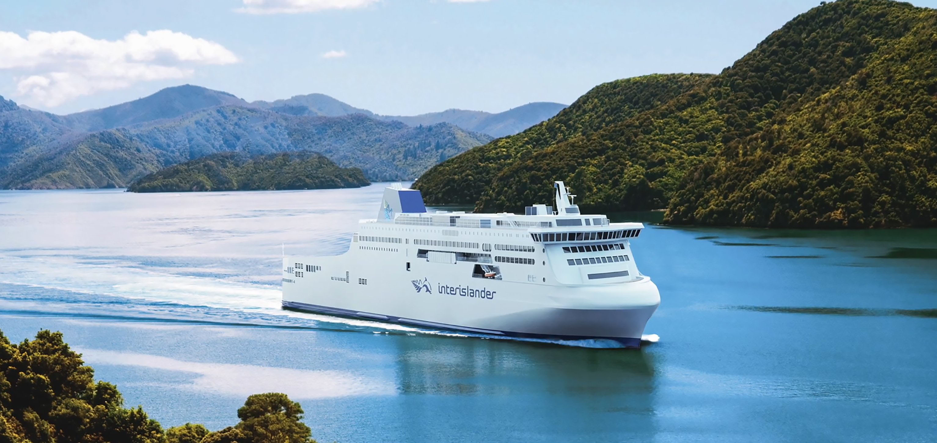 A contract was signed to build the new mega ferries in 2021.