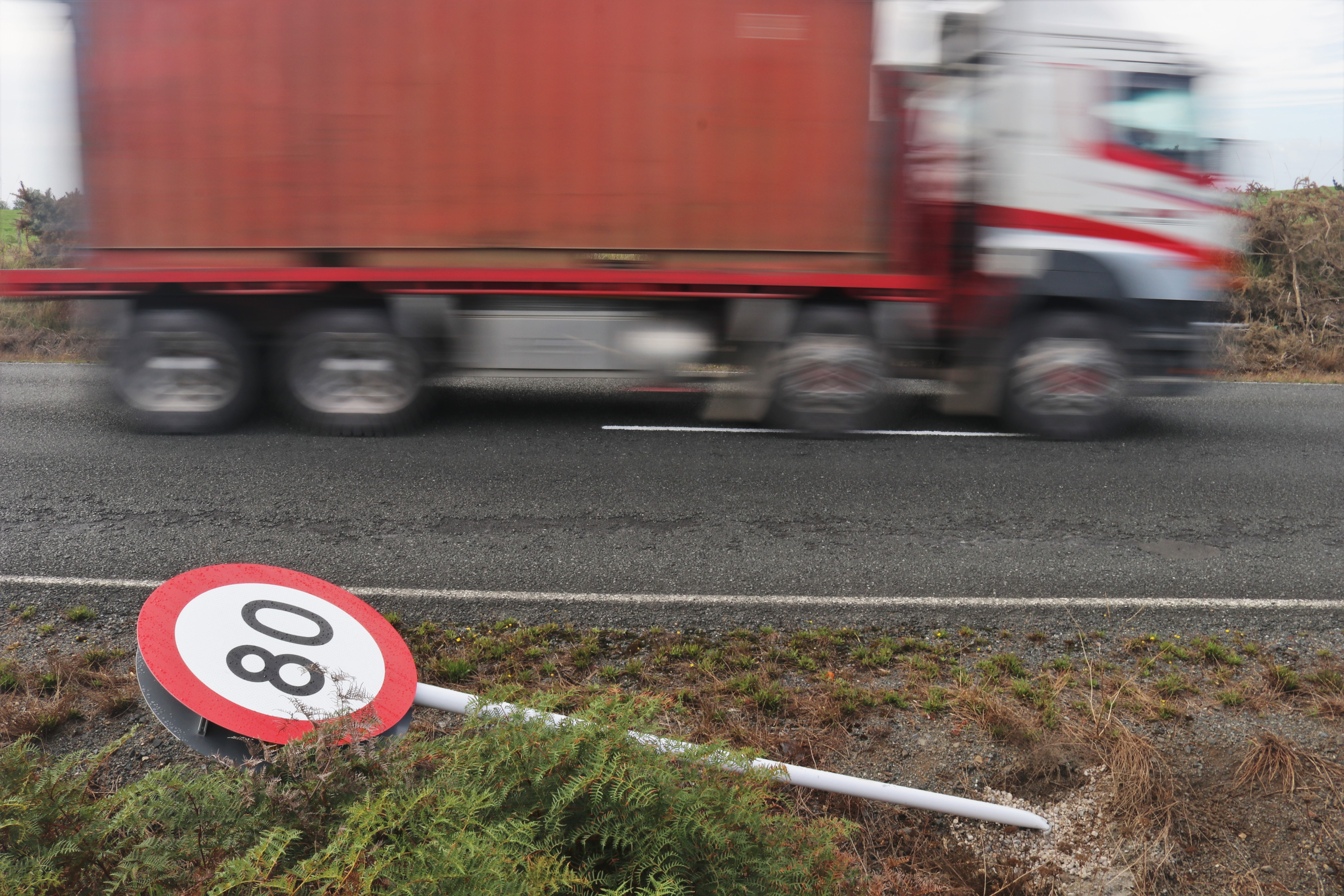 Speed limits of 80km/h will be a thing of the past on rural roads from July 1 next year. But will the roads be any safer? Photo / Peter de Graaf 
