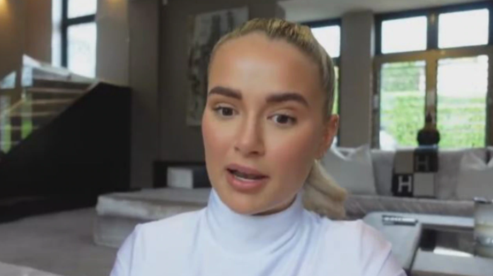 Former Love Island star Molly-Mae Hague said she was no longer buying expensive designer items after the robbery. Photo / YouTube/Molly-Mae Hague
