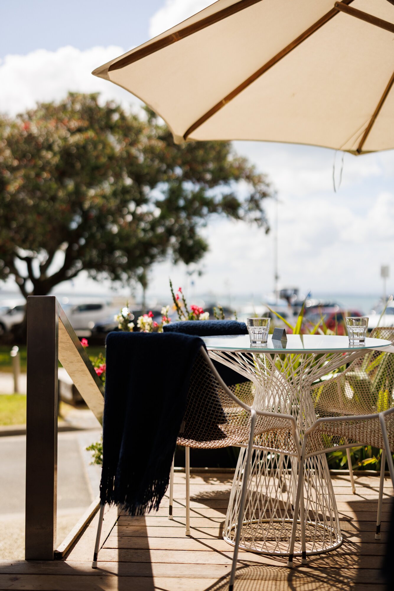 Takapuna Beach Cafe is located in one of New Zealand’s most affluent suburbs. Photo / Babiche Martens
