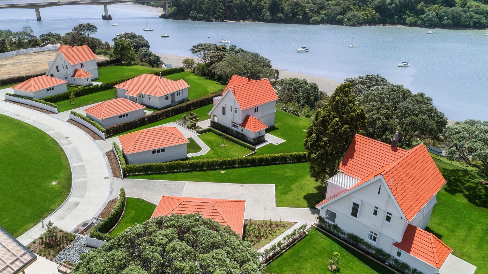 Winton sold four 1930s homes at Hobsonville Point. Photo / supplied