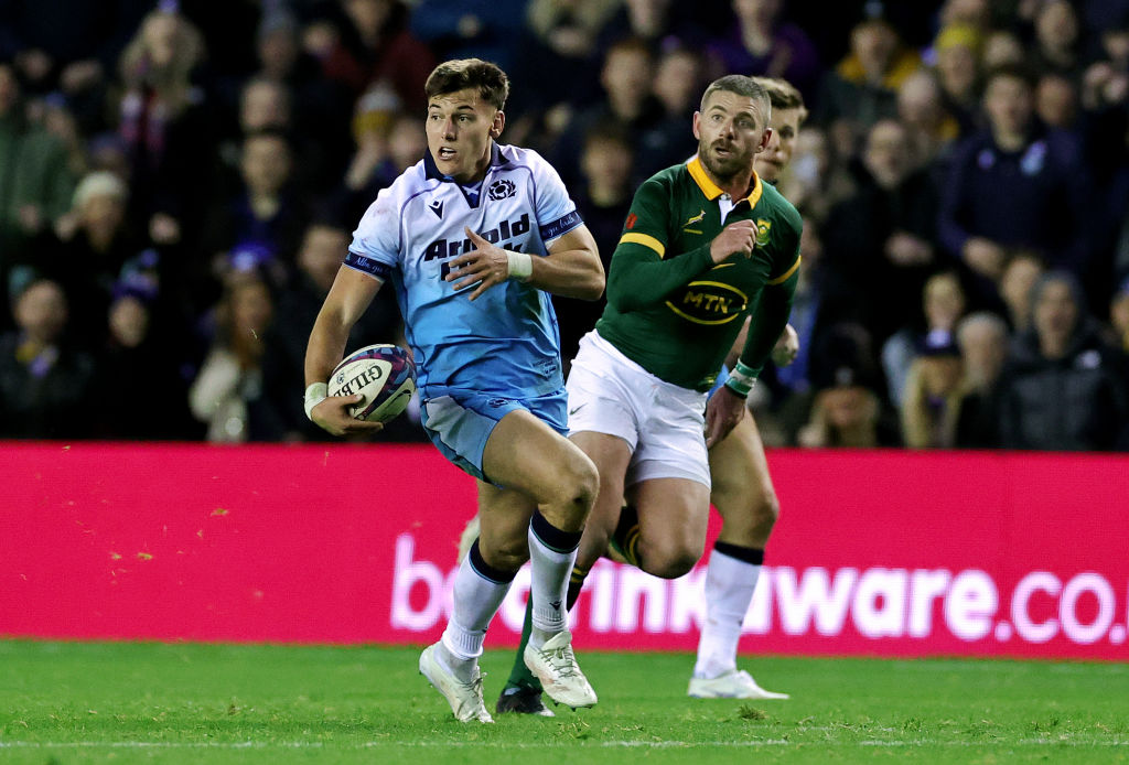 Tom Jordan felt Scotland deserved more against South Africa. Photo / Getty Images