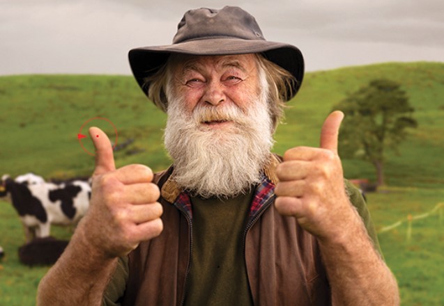 The double thumbs up replacement picture now being used in the hepatitis C campaign. Photo / HPA