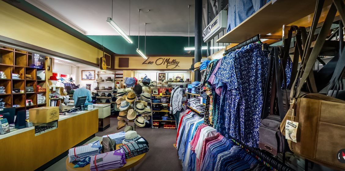 Inside menswear retailer Leo O'Malley, located on Karangahape Rd. Photo / Google Images
