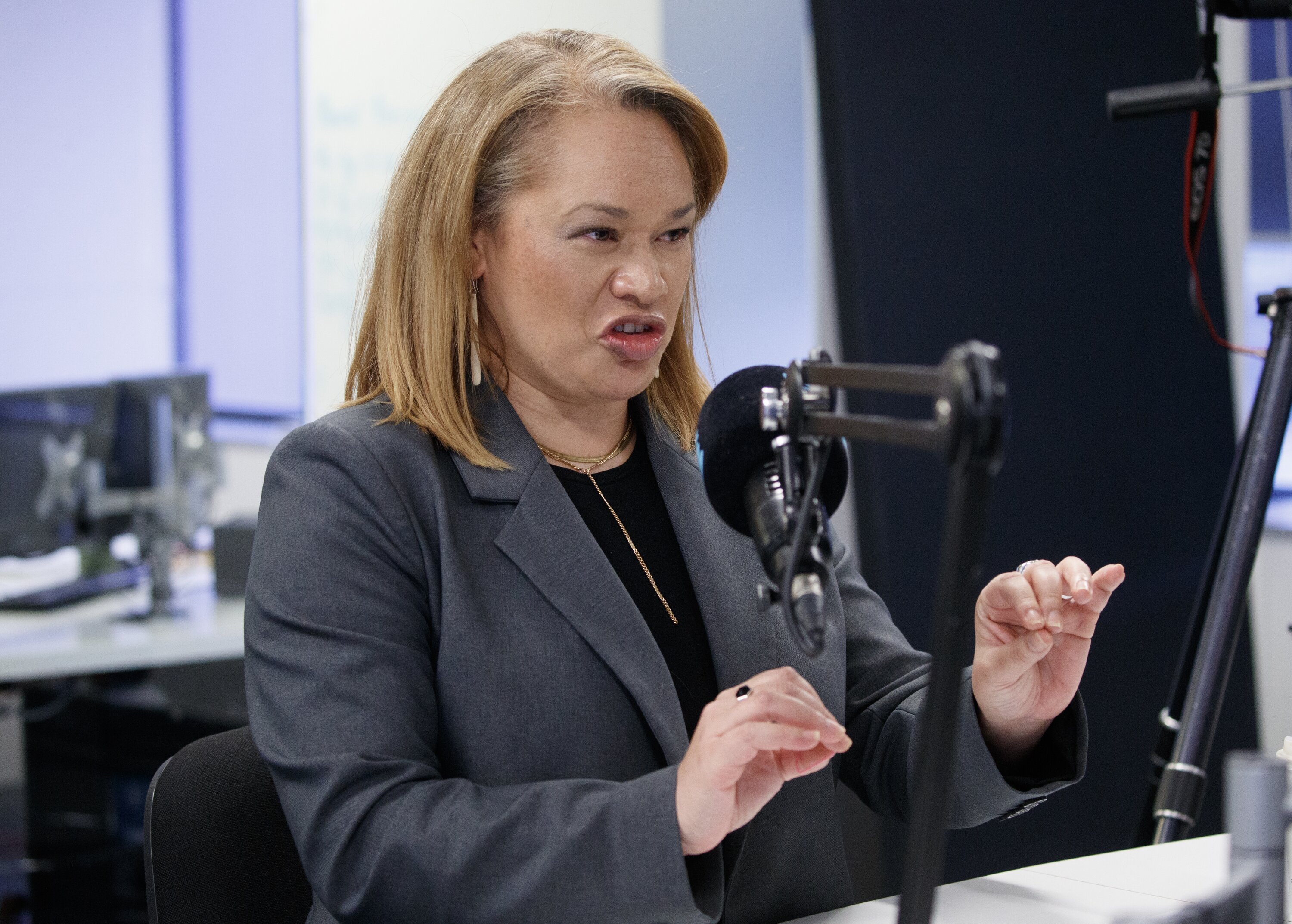 Wellington Mayor Tory Whanau supported the airport share sale but says she accepts democracy has spoken. Photo / Mark Mitchell