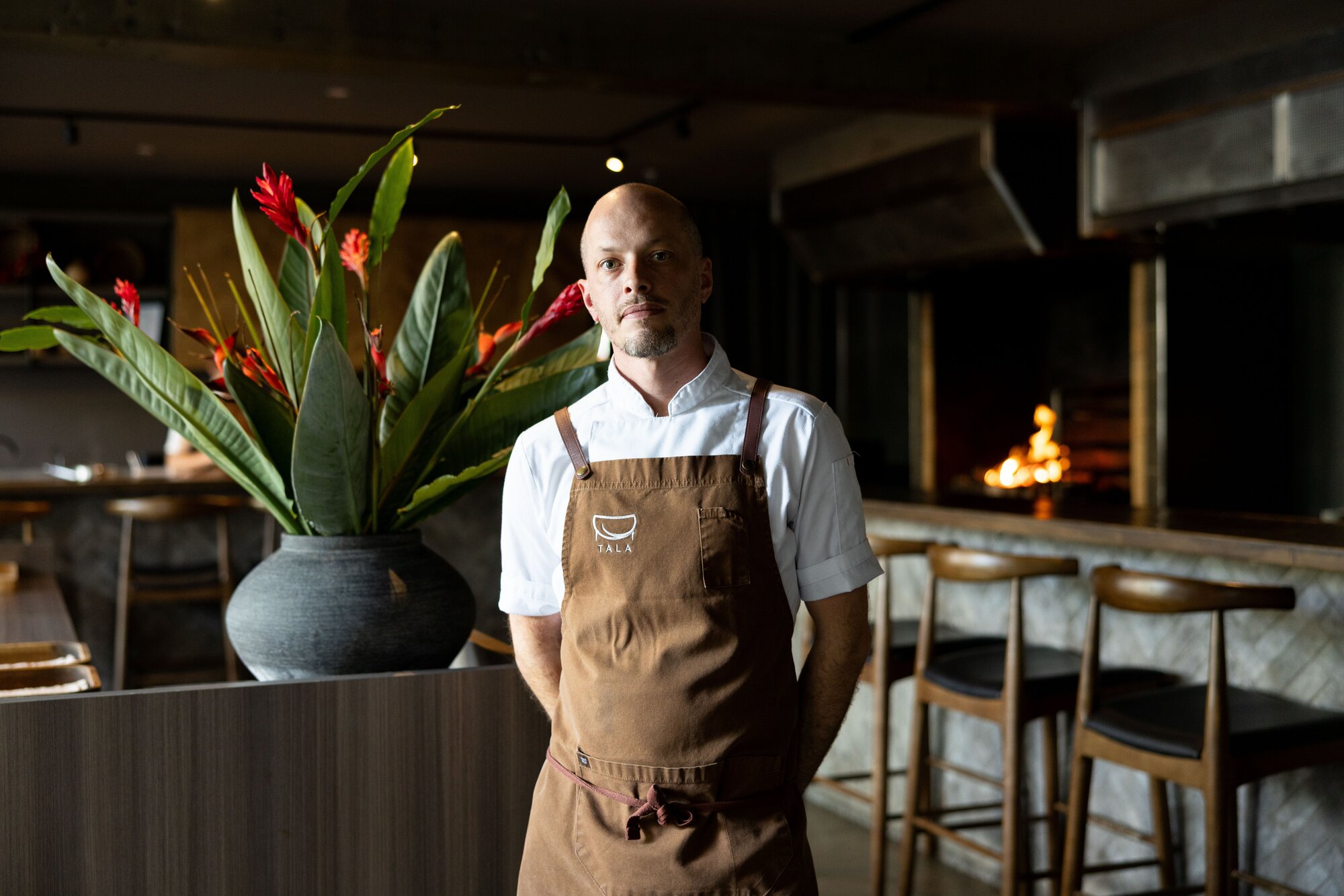  Tommy Hope is the new head chef at Tala, New Zealand's first modern Samoan restaurant. 