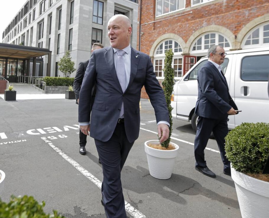 Prime Minister Christopher Luxon's net favourability had dropped 16 points to -5 per cent. Photo /  Alex Burton