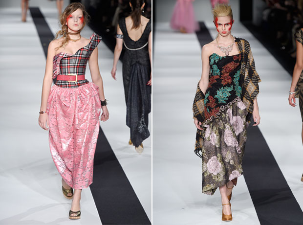 Models in Vivienne Westwood Red Label. Pictures / Supplied.