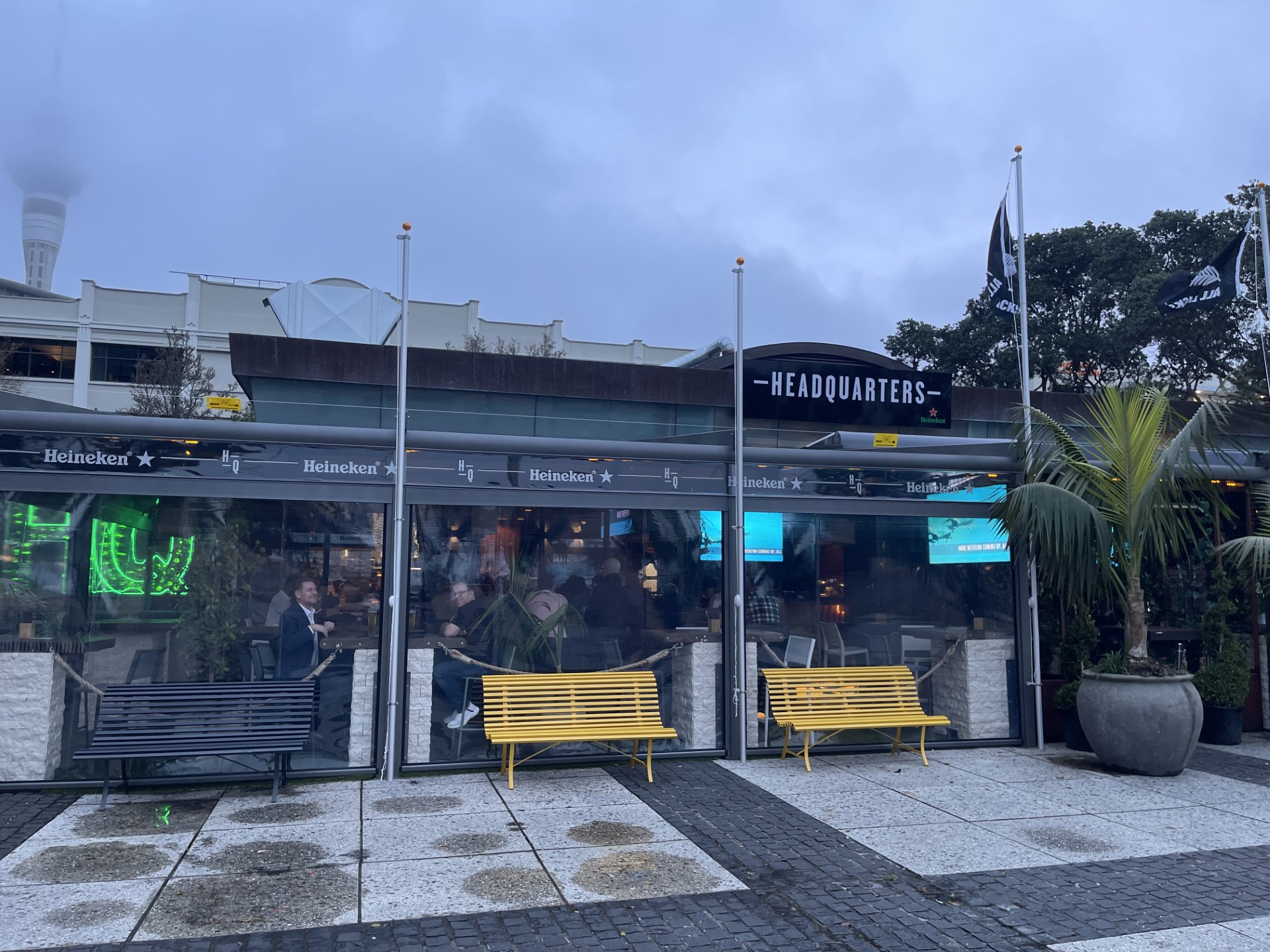 HQ bar at Auckland's Viaduct. Photo / Supplied