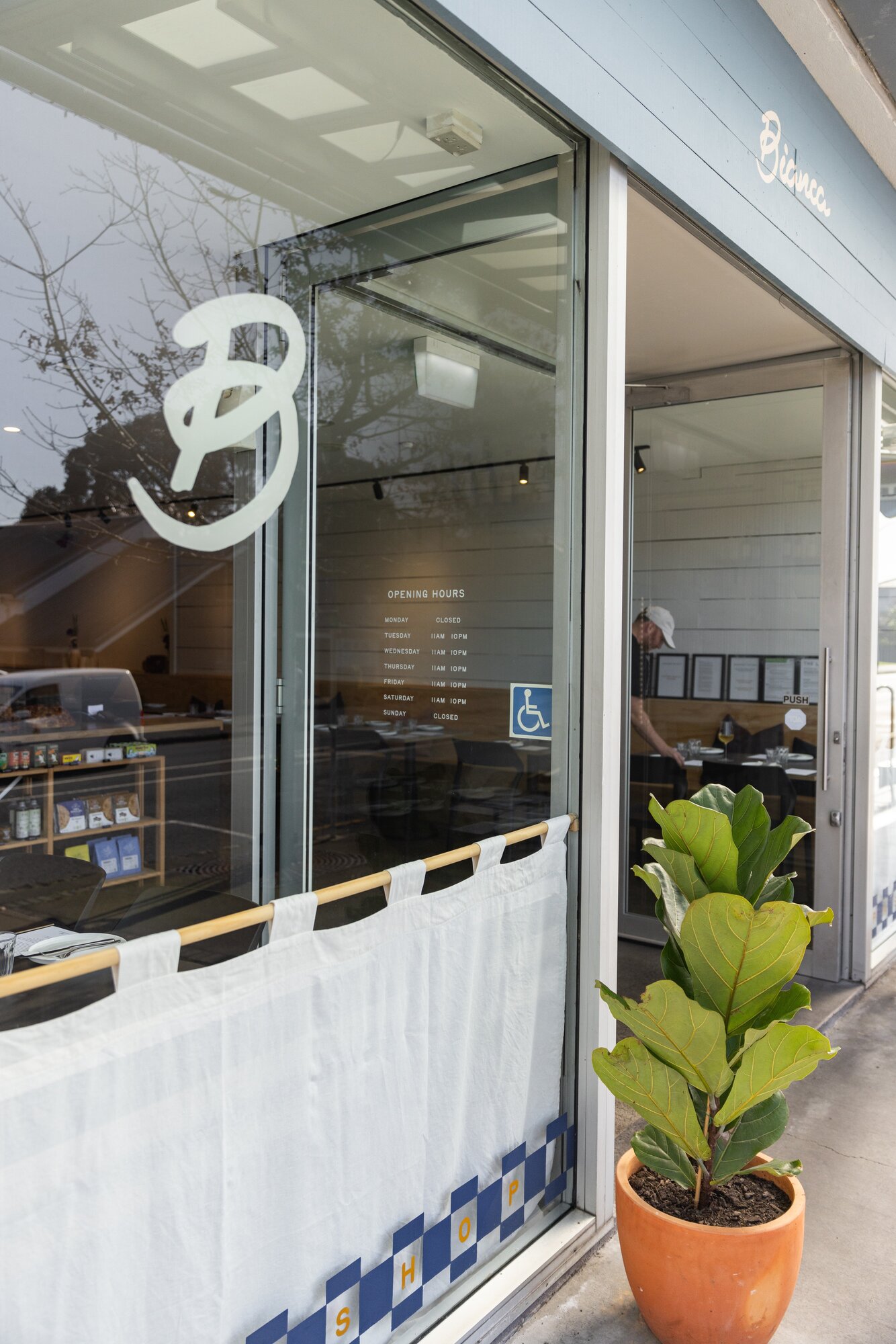 Bianca restaurant. Photo / Babiche Martens