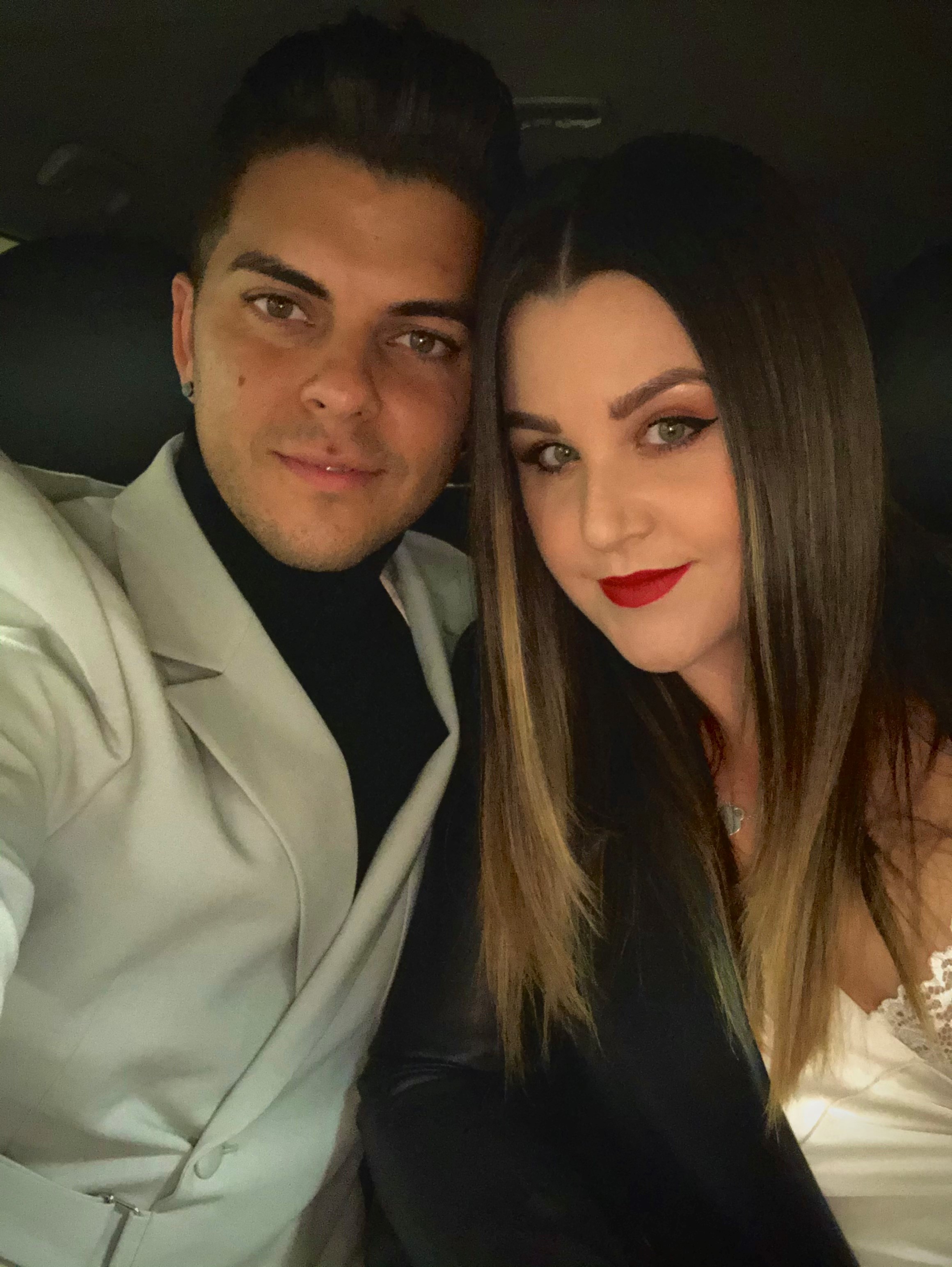 Megan and Andrew met at a house party where they had an instant connection. Photo / Supplied