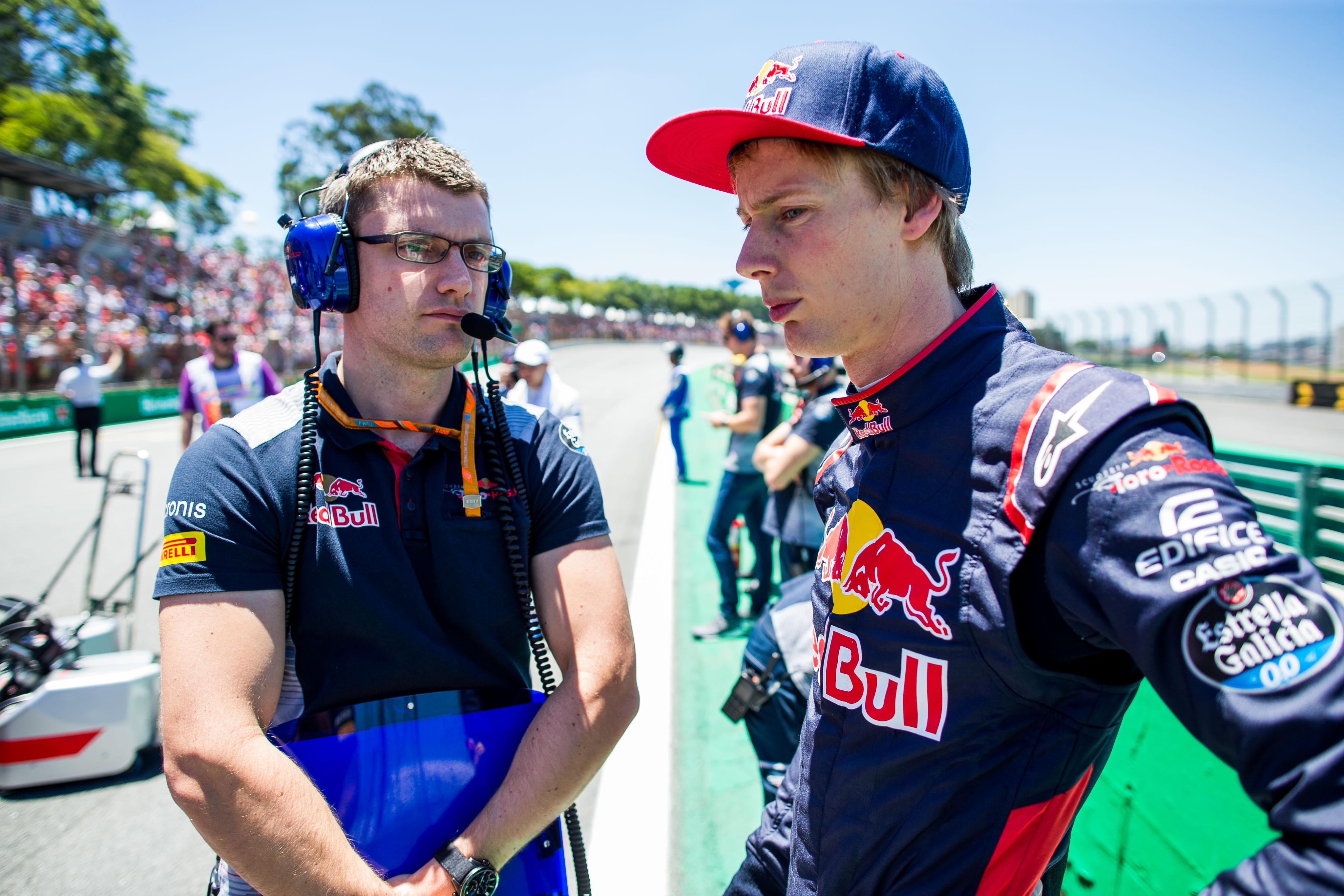 Brendon Hartley during the Formula One Grand Prix of Brazil. Photo / Getty Images