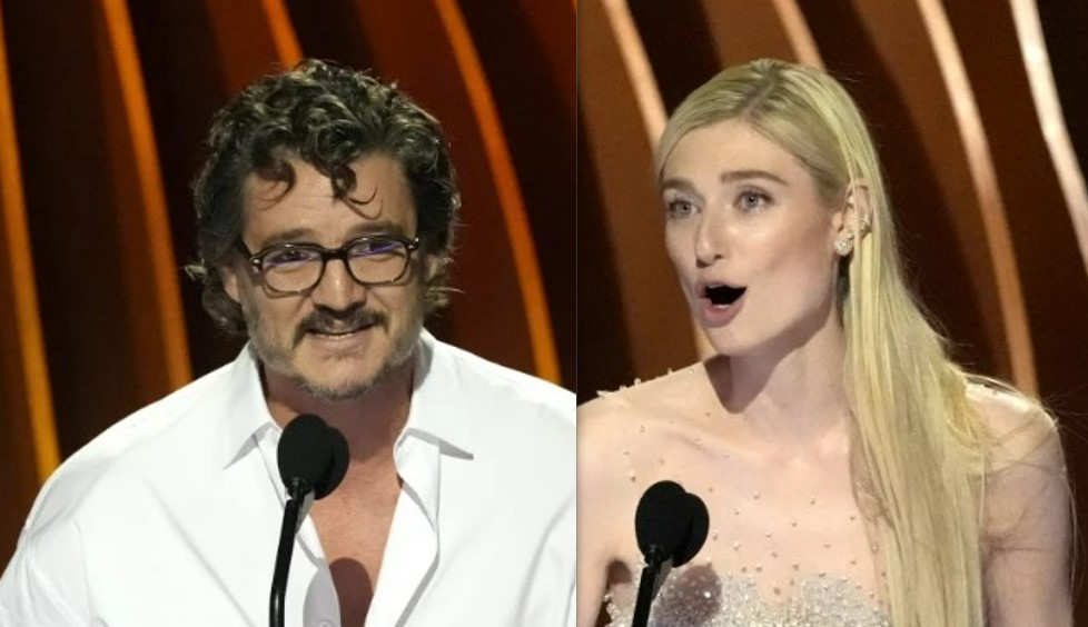 Pedro Pascal and Elizabeth Debicki were both shocked by their SAG Award wins. Photo / AP