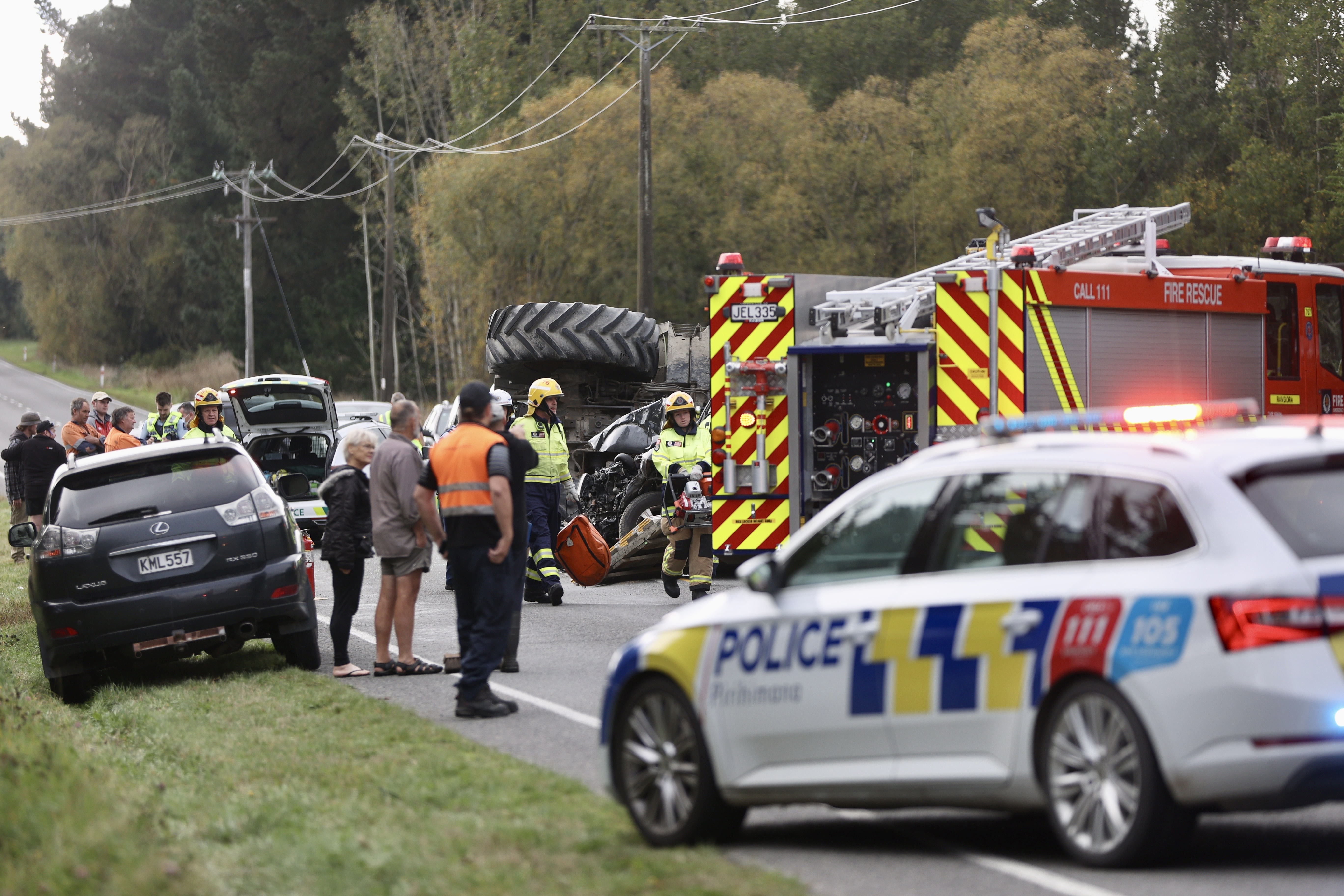 Lyford confirmed to the Herald that three patients were being treated, their conditions are unknown at this stage. Photo / George Heard