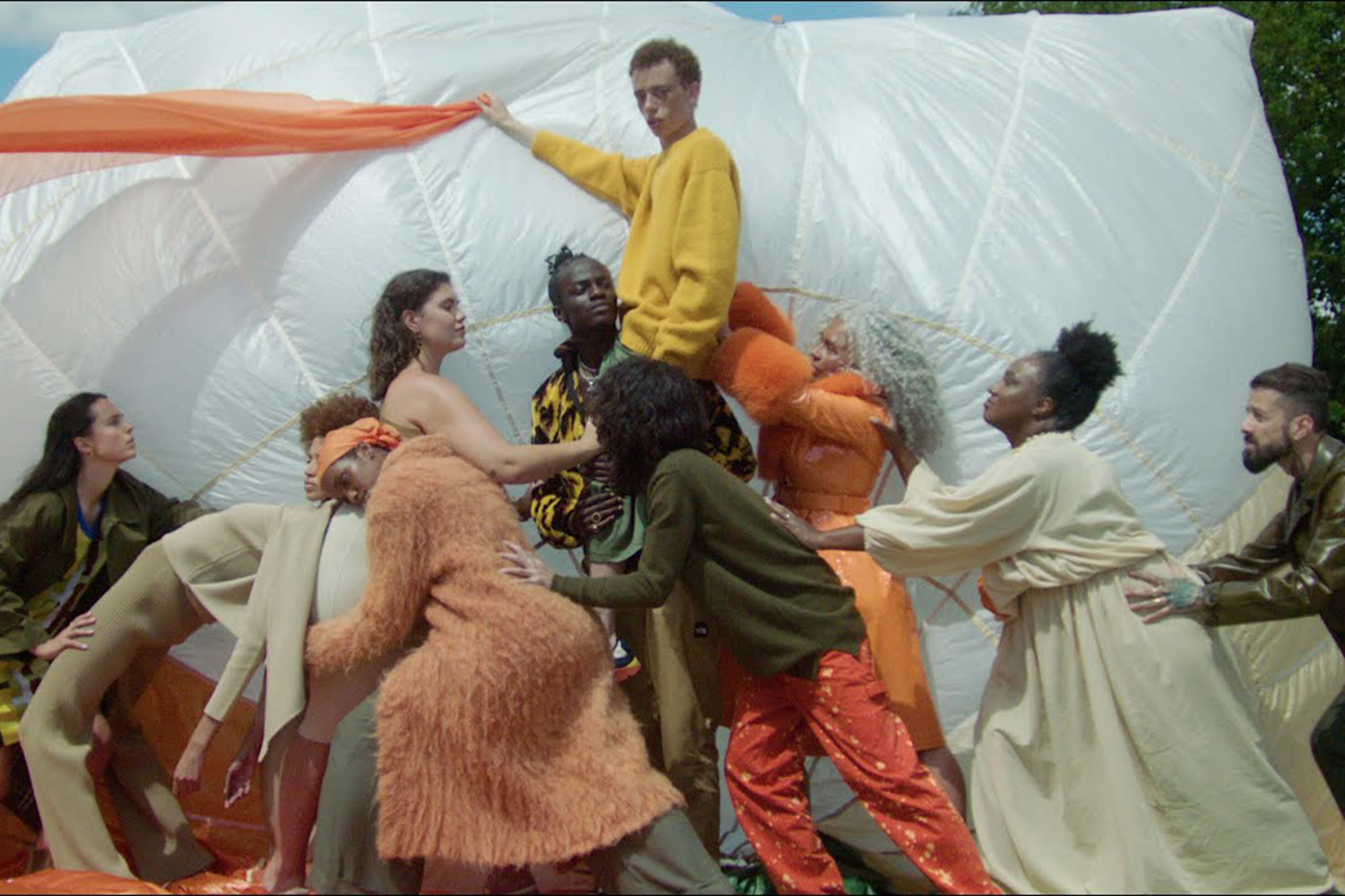  A Vestiaire Collective campaign promoting circular fashion from 2020. Photo / Supplied