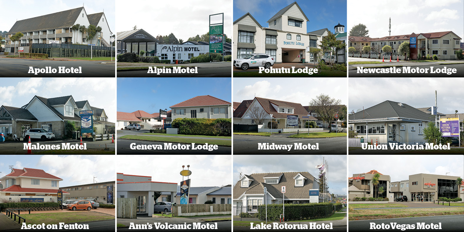 Emergency housing motels seeking resource consent. Photo / Andrew Warner