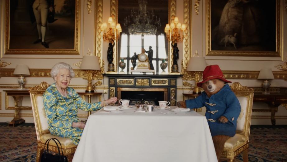The Queen delighted an audience of millions around the world by inviting Paddington Bear for tea at Windsor Castle. Photo / Supplied