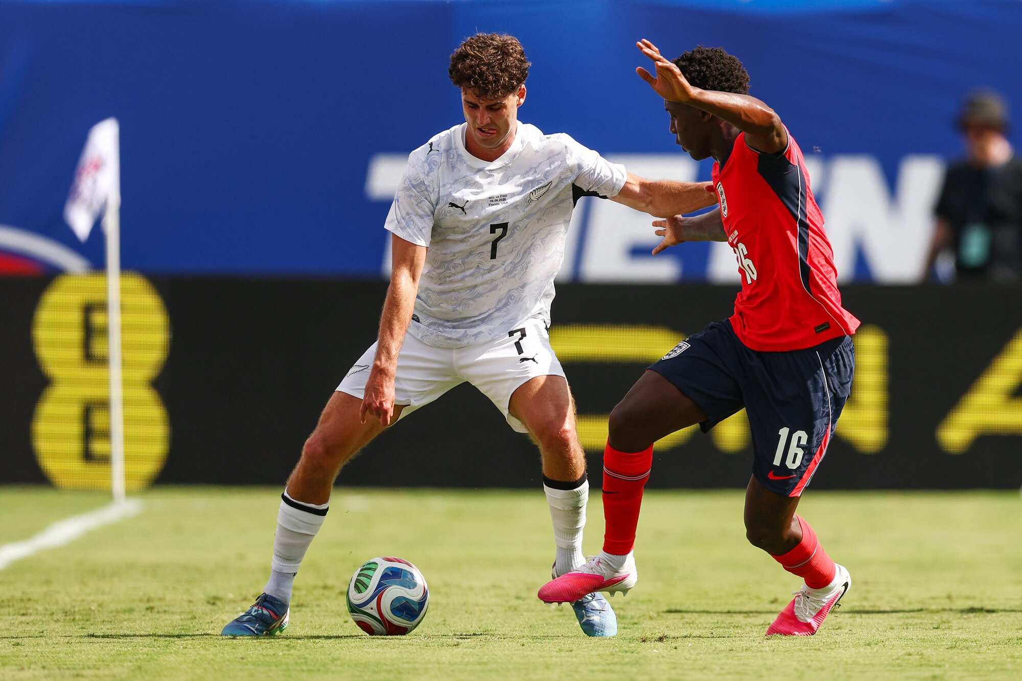 Matt Garbett performed well against England in Tampa, Florida. Photo / Photosport. 