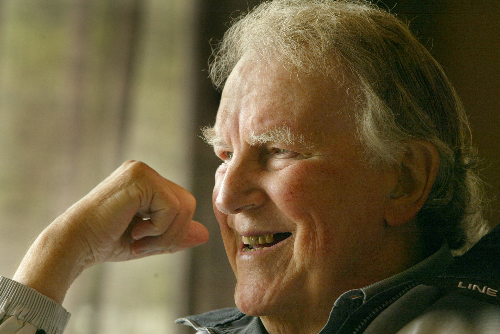Sir Edmund Hillary at his Remuera home in 2004. Photo / Brett Phibbs, File