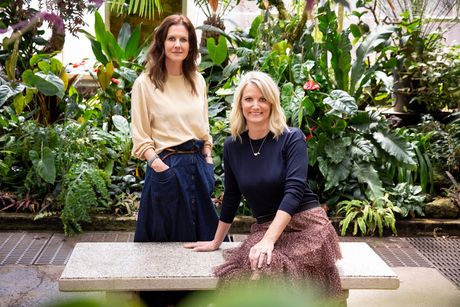 Kate Bezar (left) and Rebecca Percasky. Photo / Babiche Martens