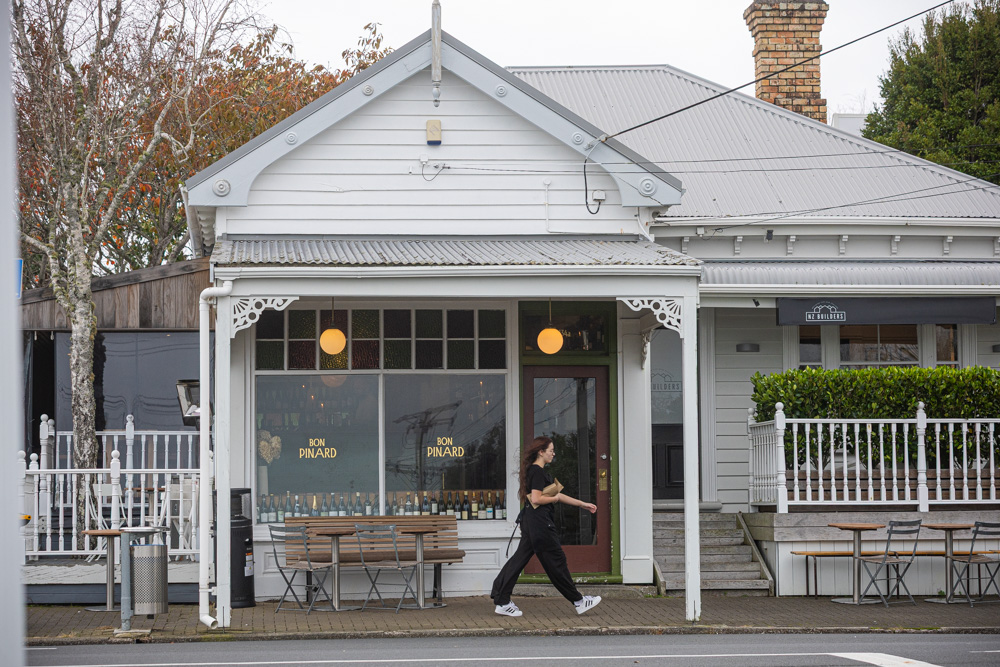 Bon Pinard in Birkenhead sits alongside sister restaurants Uno and Duo. Photo / Jason Dorday