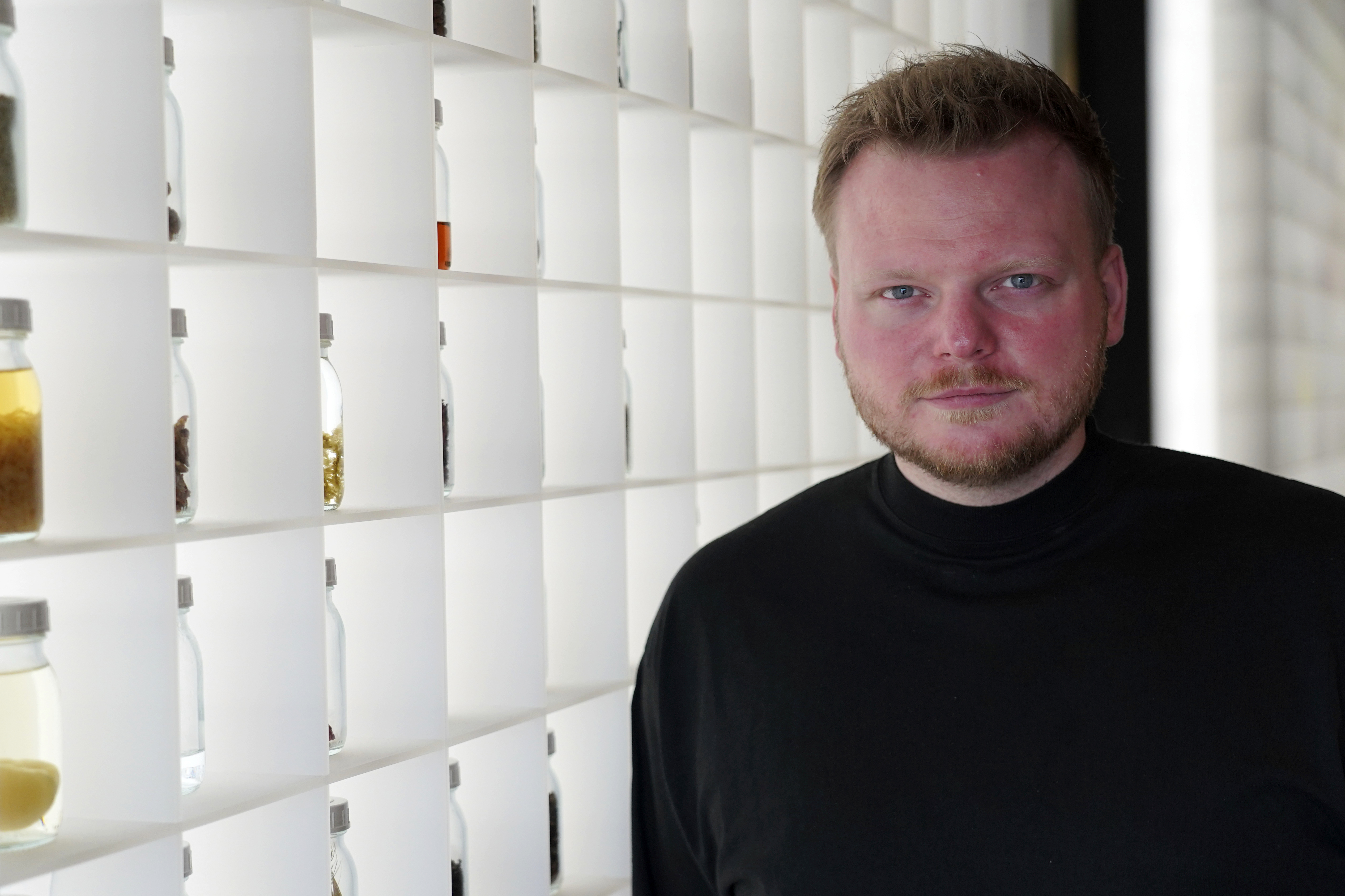 Chef Rasmus Munk in Alchemist's kitchen. Photo / AP