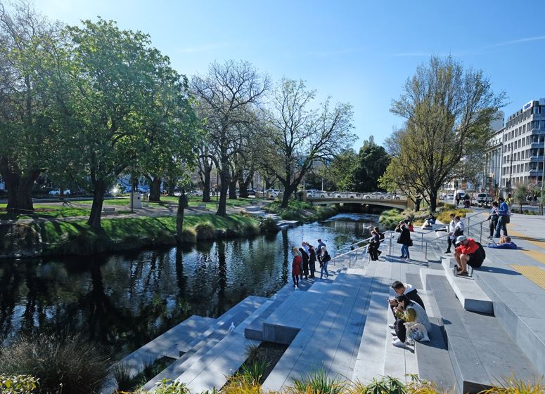 The Terrace by Avon River in Christchurch. Photo / ChristchurchNZ