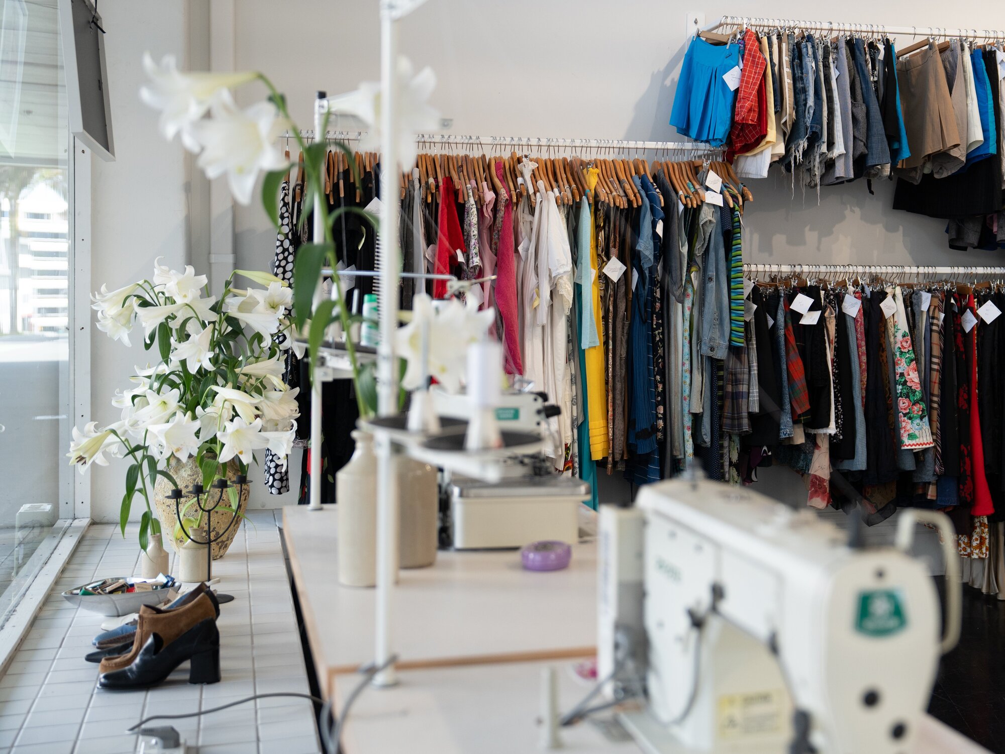 Makers work in-house at Crushes to repair and create new pieces. Photo / Anna Heath