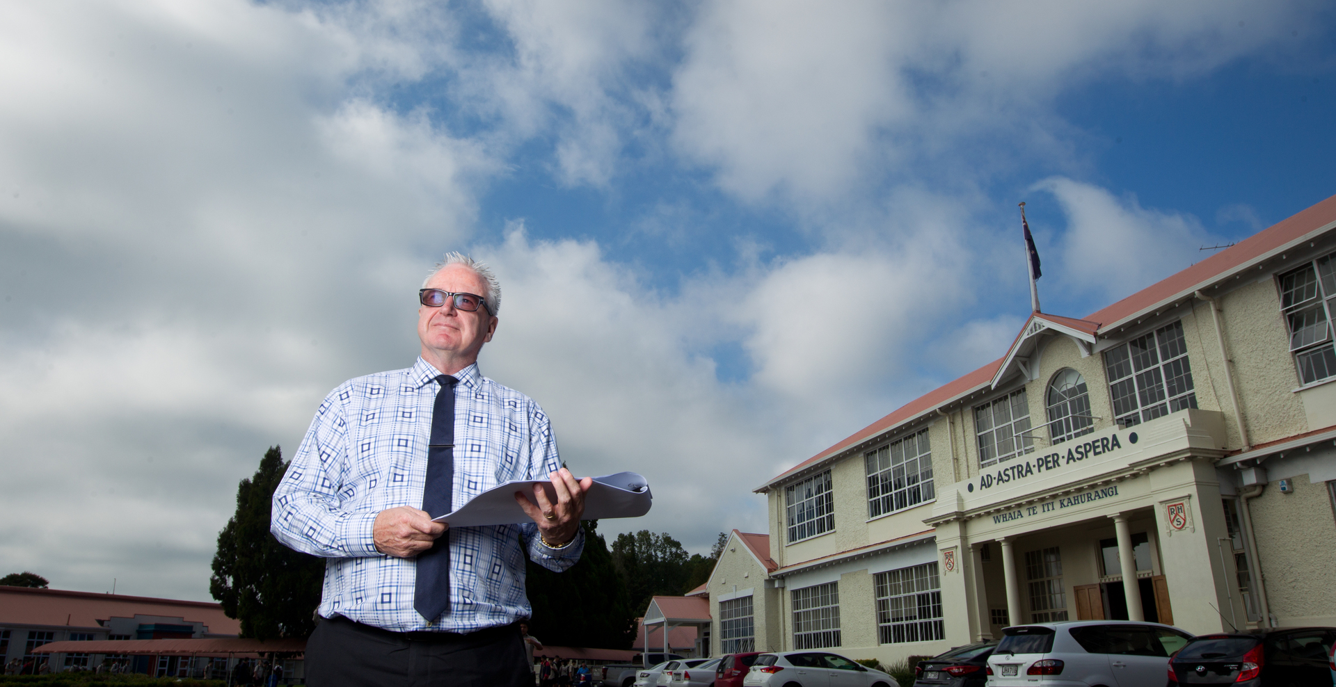 Rotorua Boys' High School principal Chris Grinter. Photo / Andrew Warner 