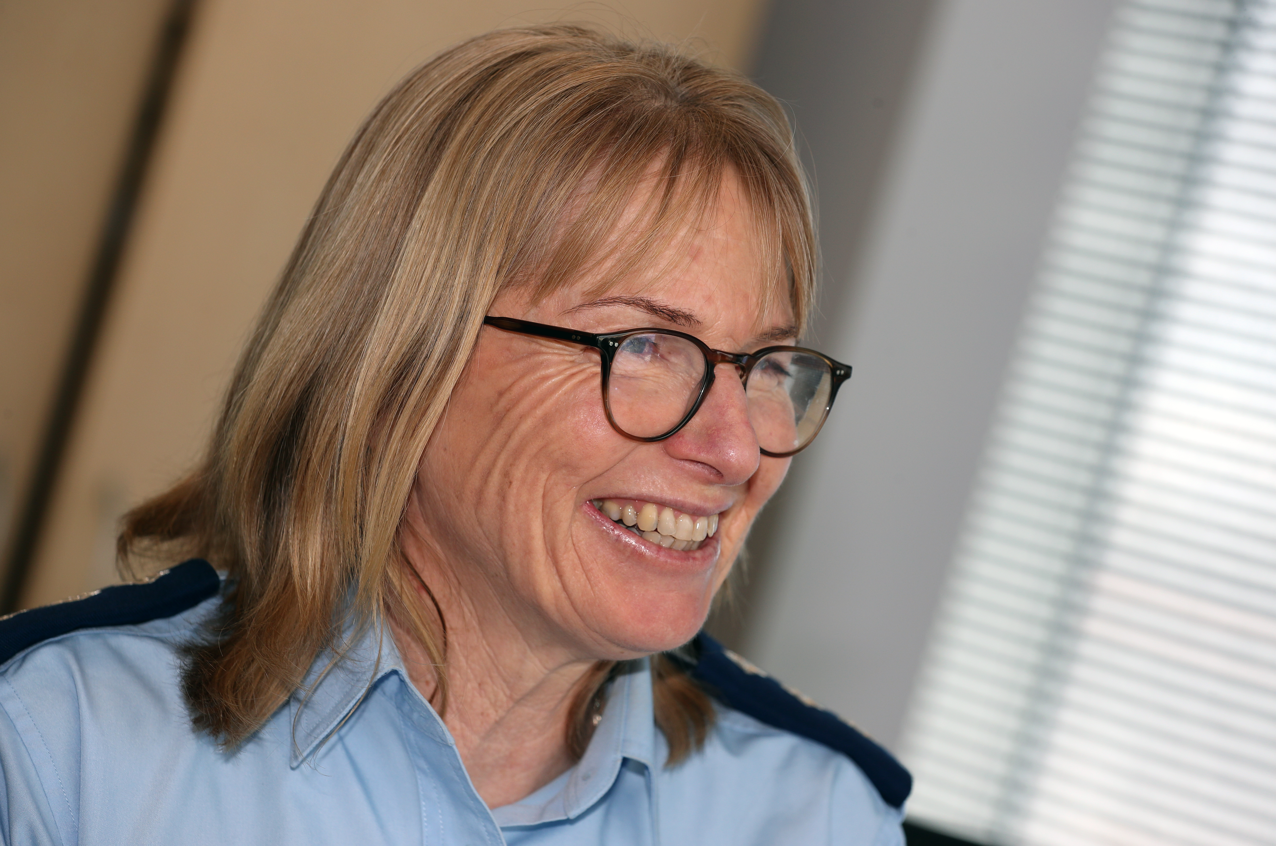 New Whangārei-Kaipara area commander Inspector Maria Nordstrom says it's good to be home and she's invested in staff and the community. Photo / Michael Cunningham