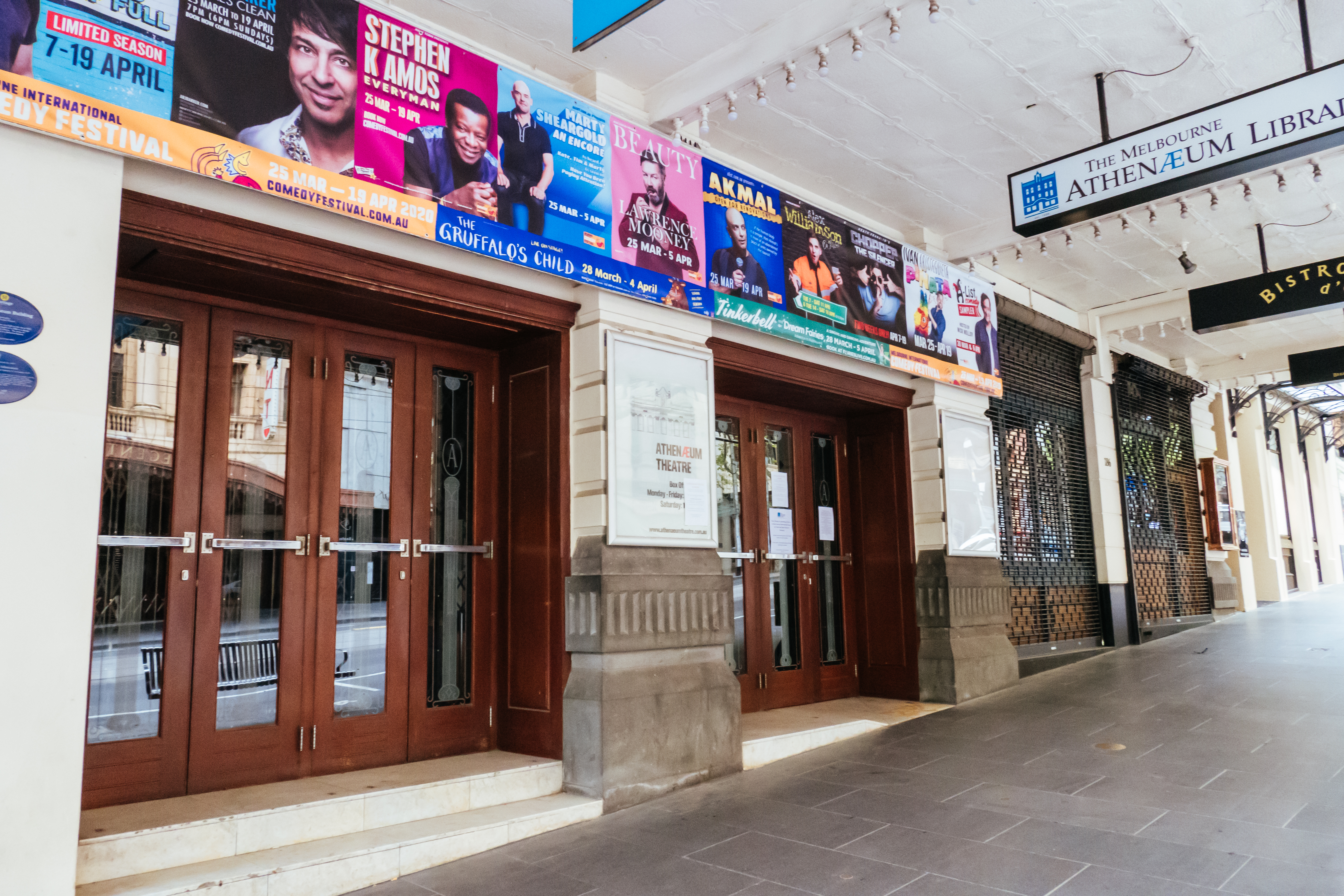 The show took place at Melbourne's Athenaeum Theatre on Saturday night. Photo / Getty Images