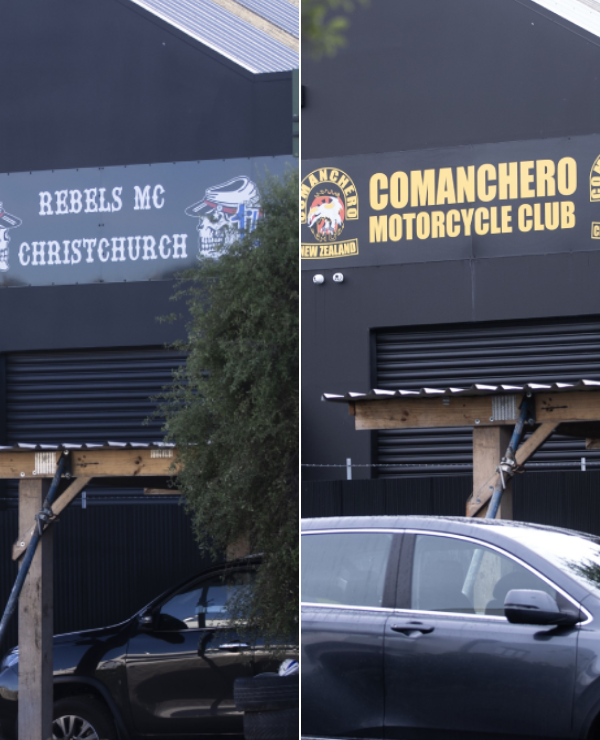 The Comancheros have a new Christchurch gang pad, taking over the old Rebels MC clubhouse just weeks after patching over the entire local chapter. Photos / George Heard