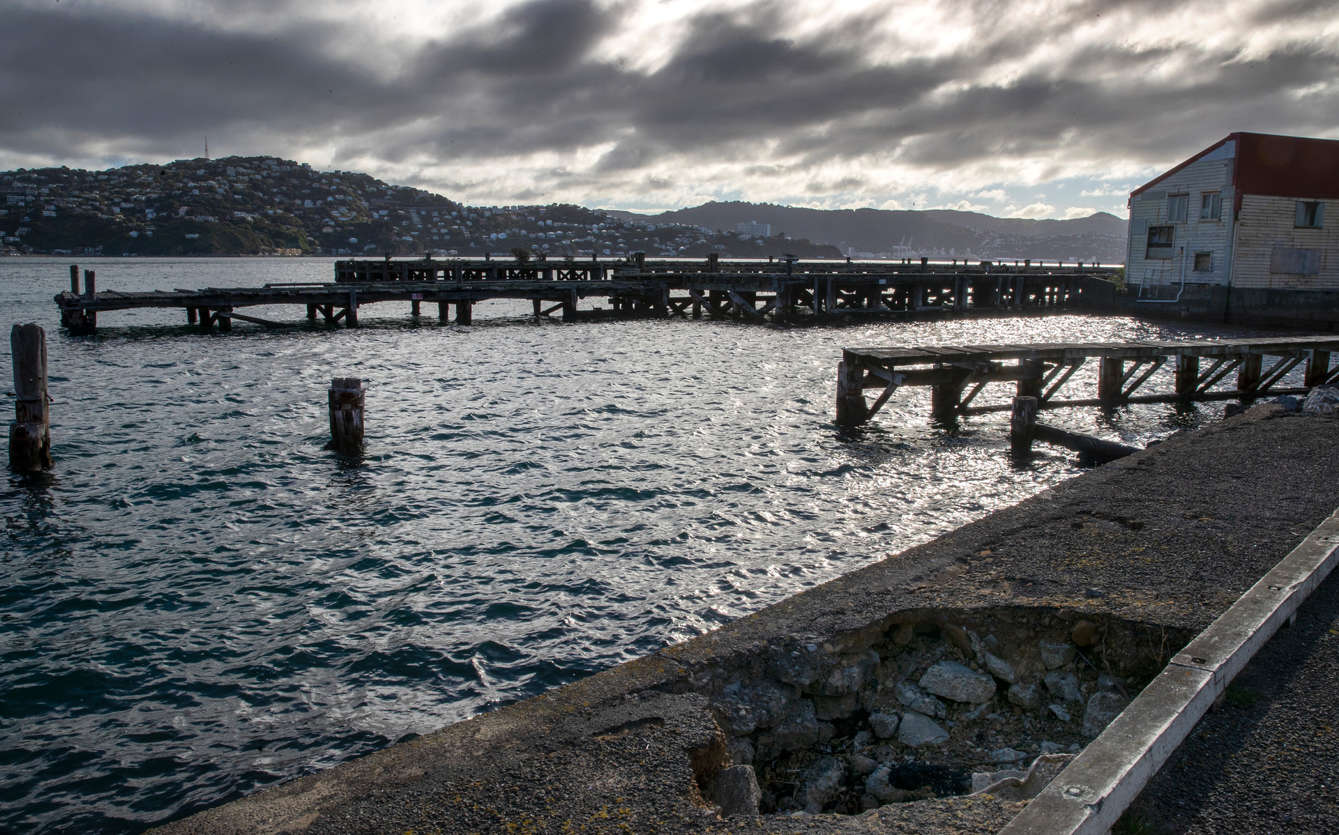 Shelly Bay as it looks now. Photo / Mark Mitchell