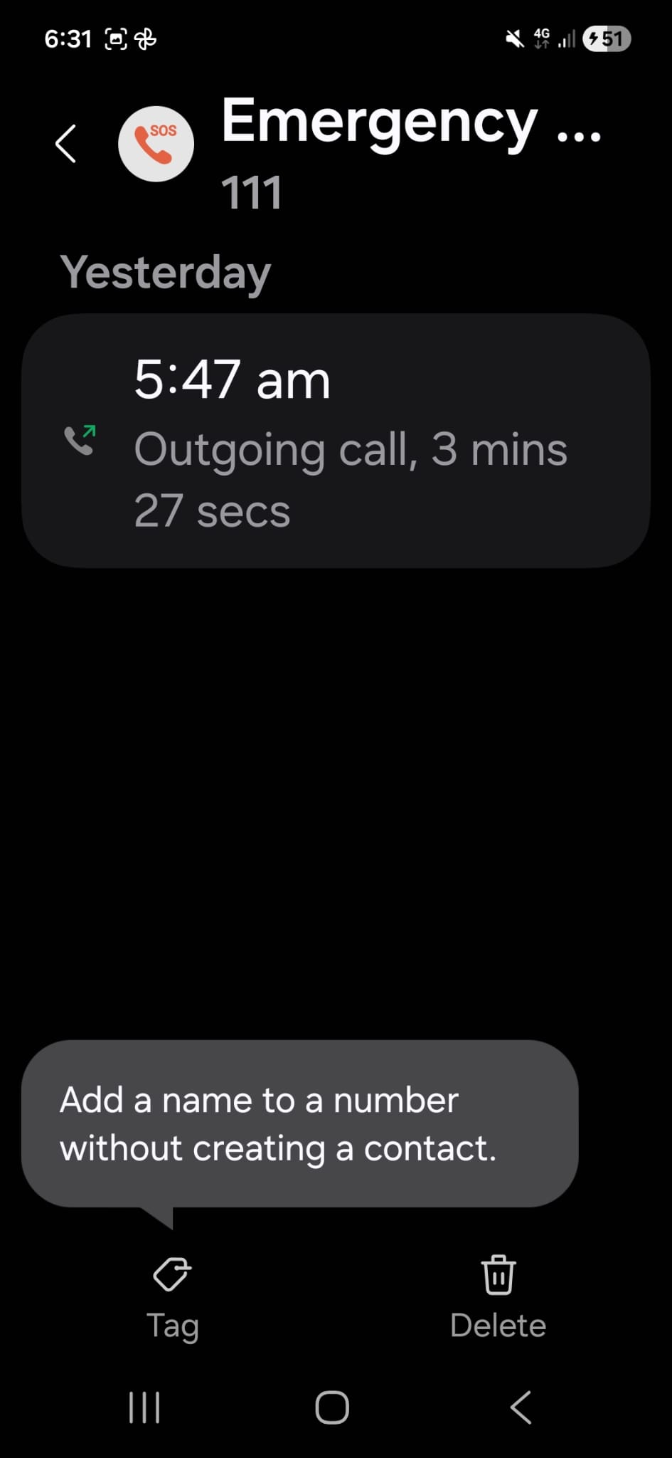 Mount Maunganui local Alister McHardy's call log showed he called 111 to report slips on the mountain at 5.47am.