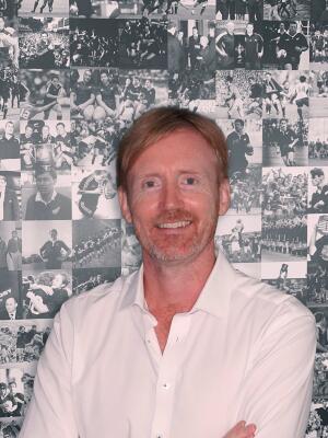 NZ Rugby chief commercial officer Chris Brown. Photo graphic / NZR
