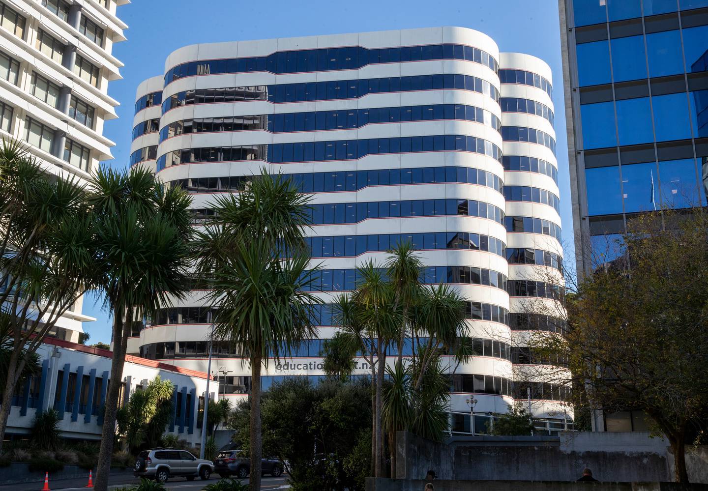Mātauranga House on Wellington's Bowen St. Photo / Mark Mitchell