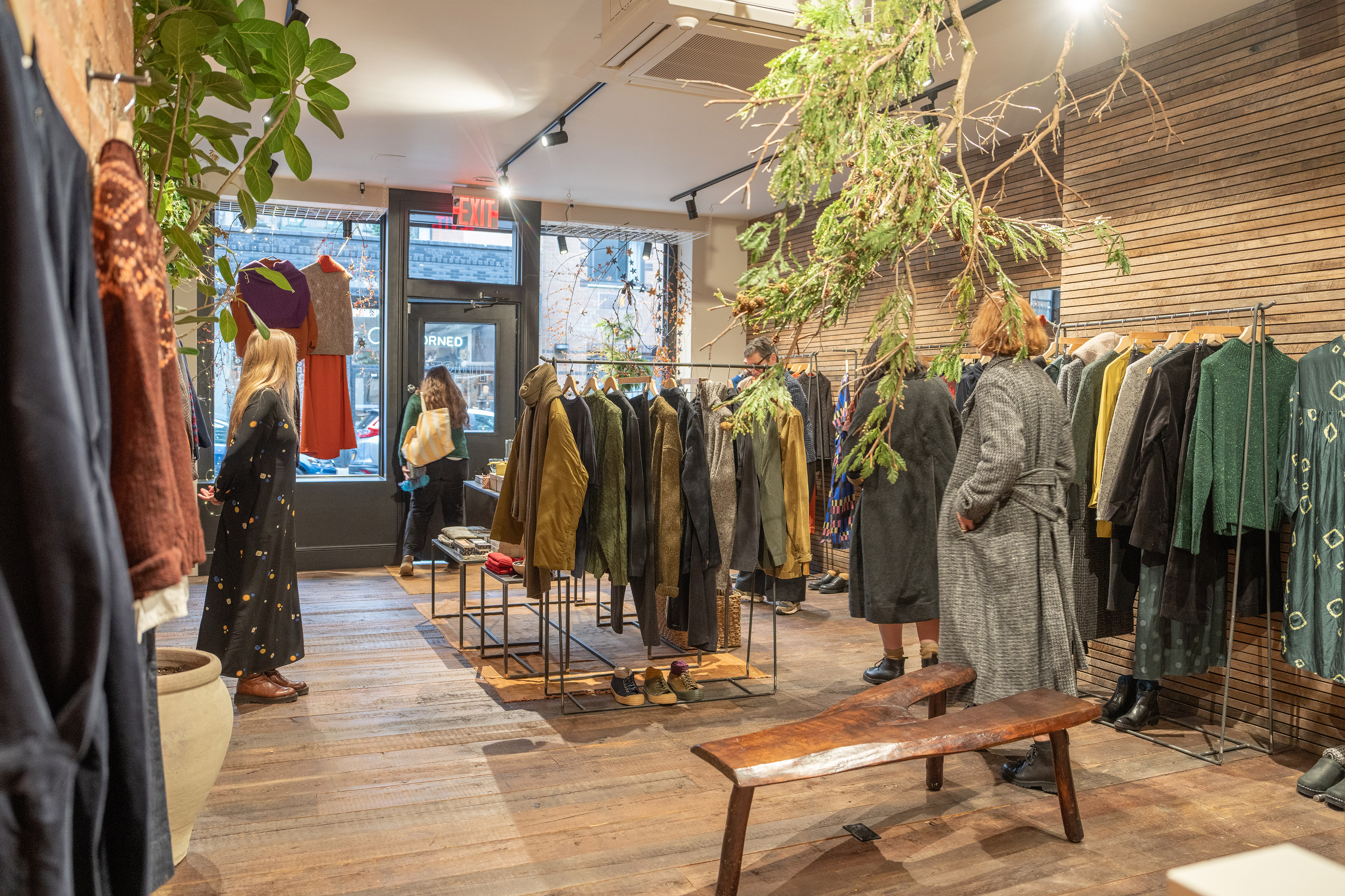 Toast customers can bring old pieces instore to be mended free of charge. Photo / Tony Cenicola for The New York Times