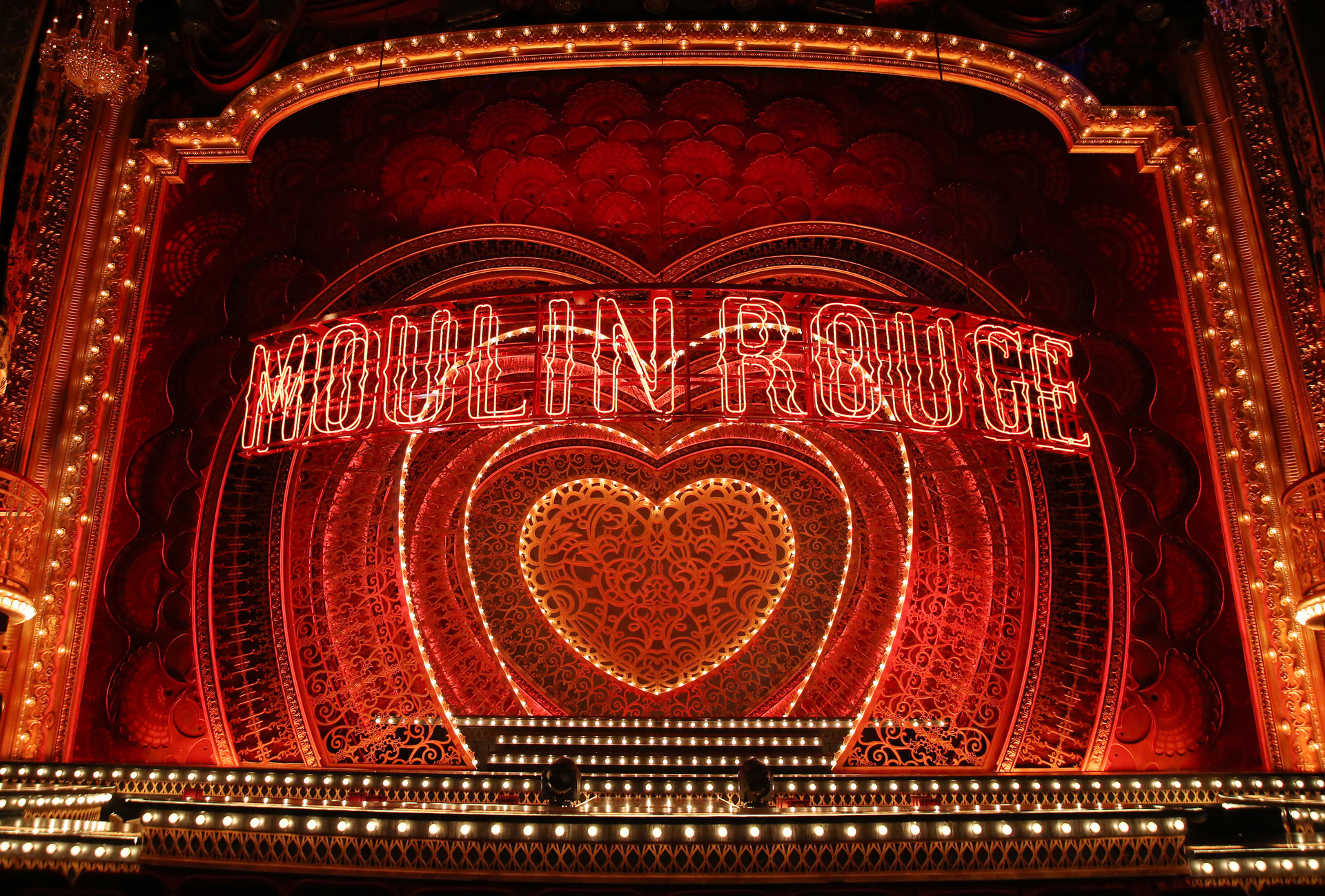 Moulin Rouge!: The Broadway musical at the Al Hirschfeld Theatre in New York City. Photo / Getty Images
