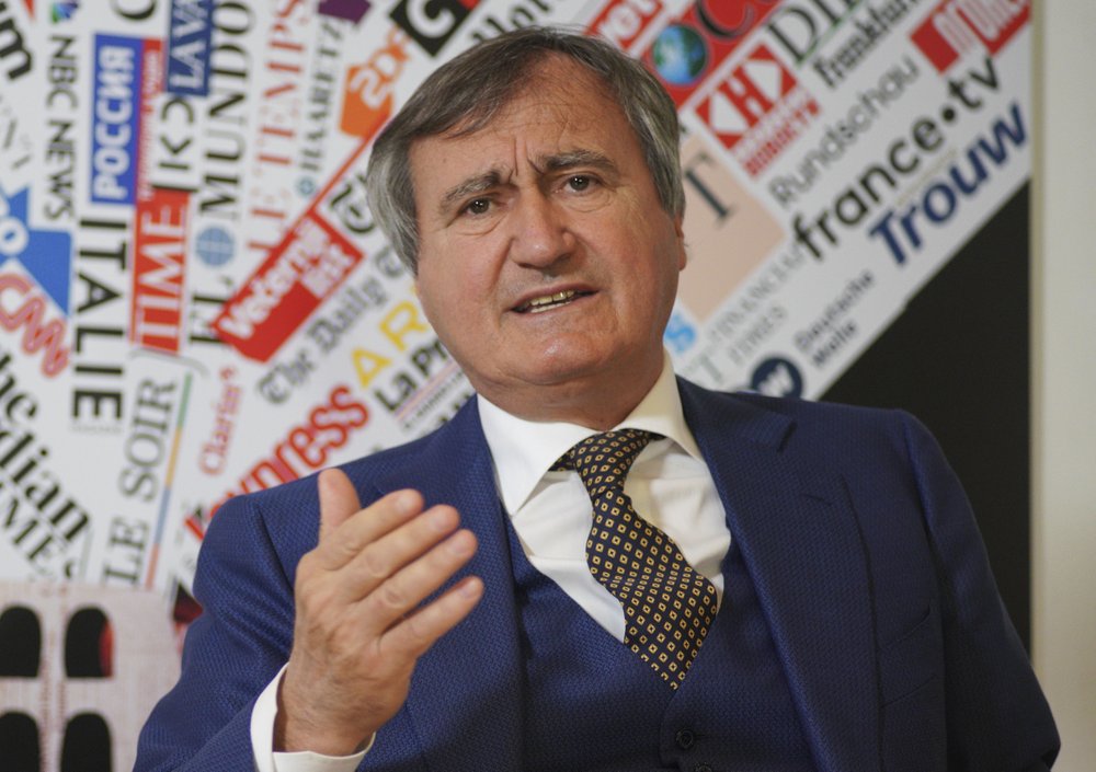 Venice Mayor Luigi Brugnaro has a personal vendetta against problem tourists. Photo / Andrew Medichini, AP