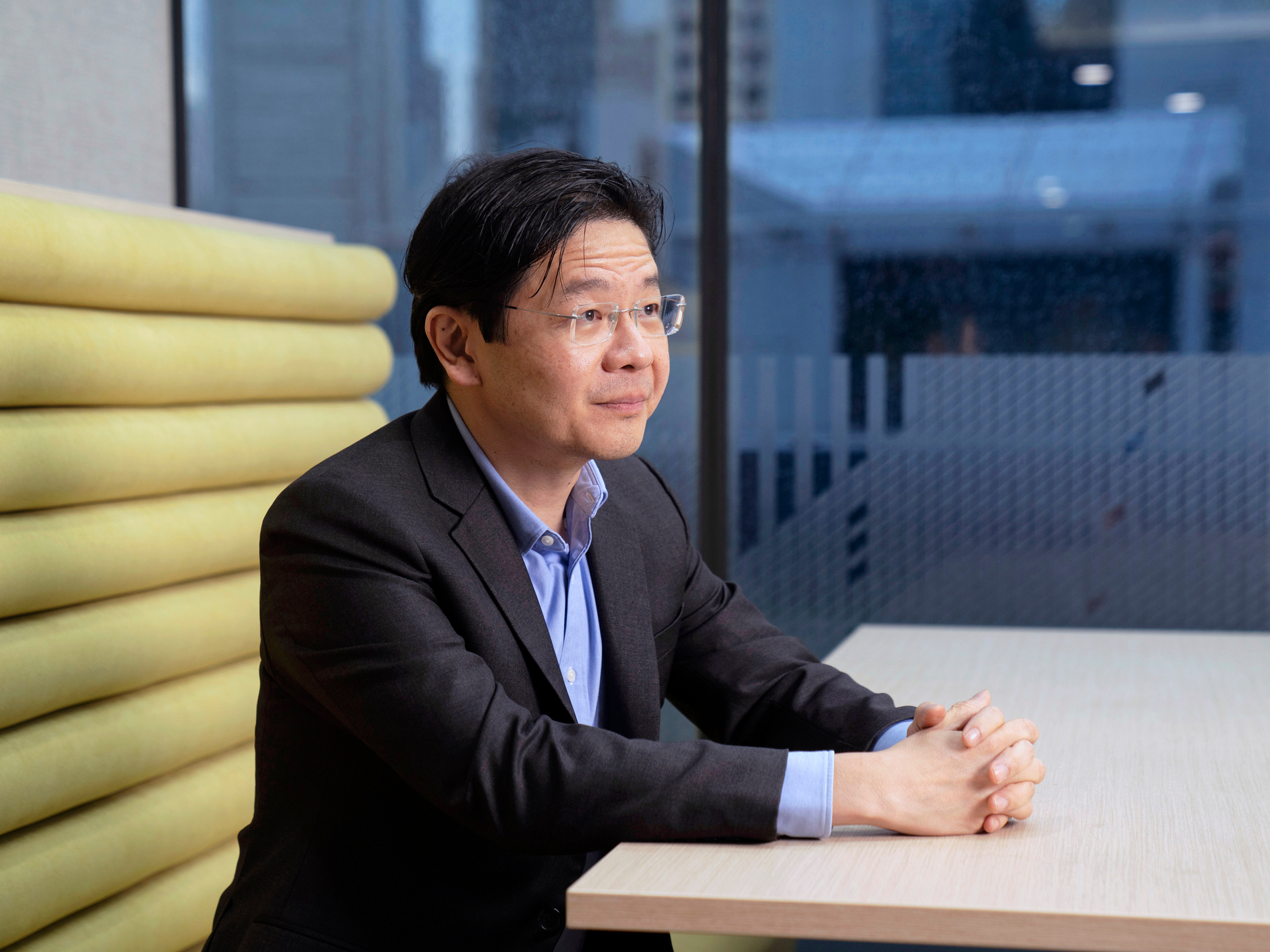 Singapore's Prime Minister Lawrence Wong. Photo / Ore Huiying, The New York Times
